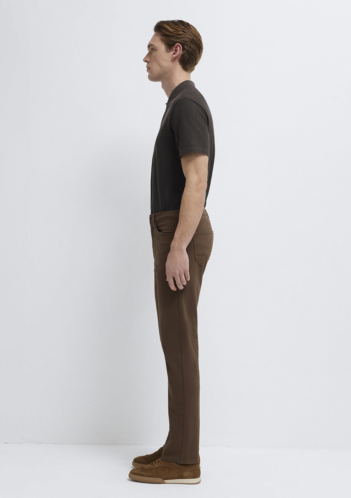 Mavi Martin Kahverengi Gabardin Pantolon 0037890680