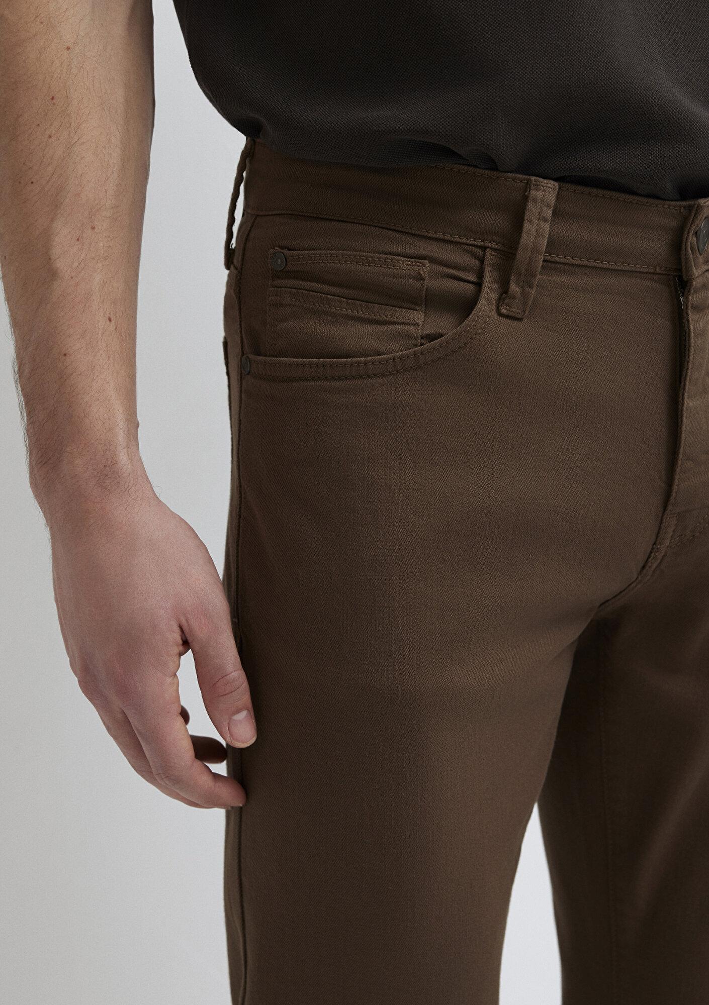 Mavi Martin Kahverengi Gabardin Pantolon 0037890680