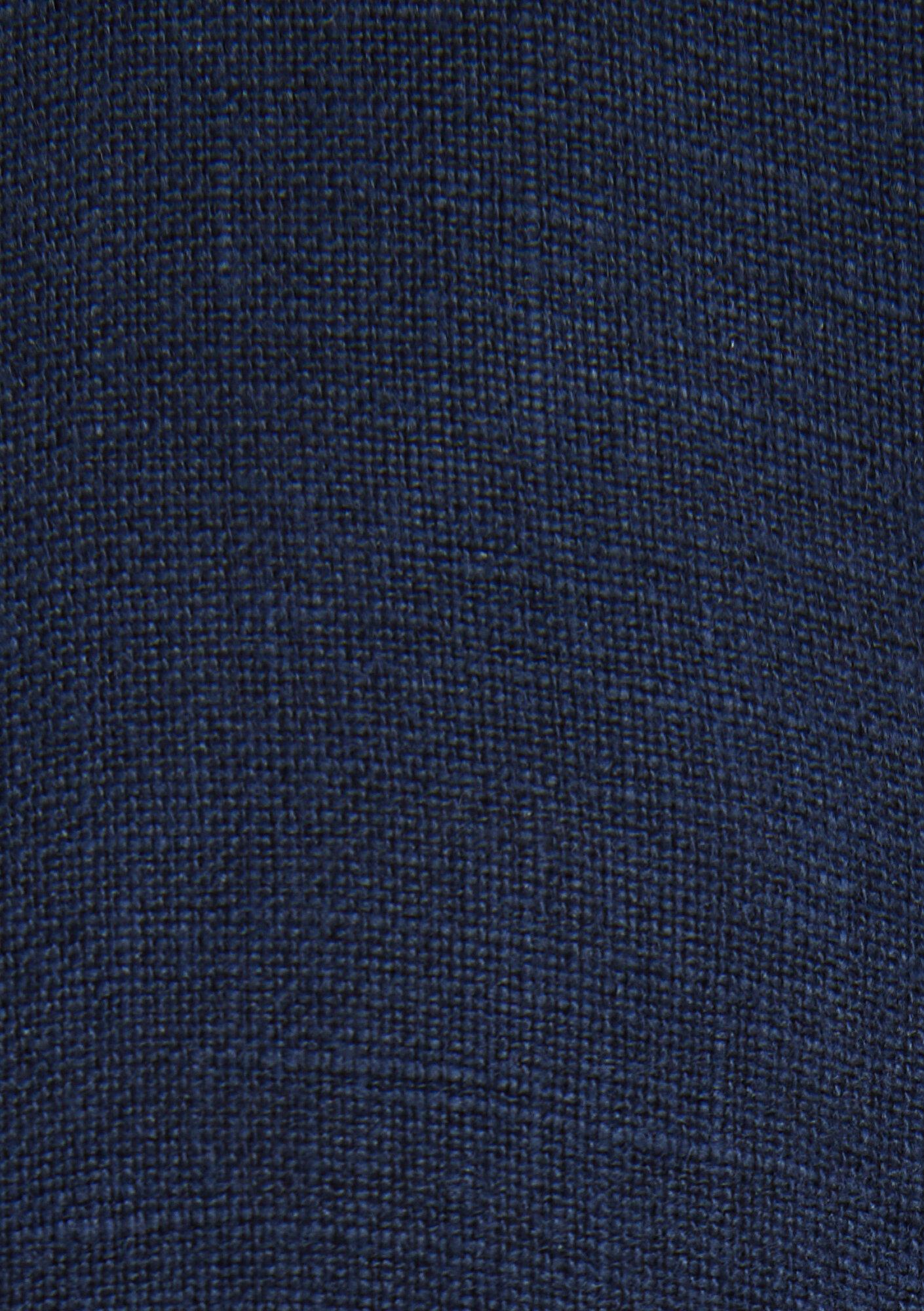 Mavi Lacivert Keten Gömlek Regular Fit / Normal Kesim 0211472-82318