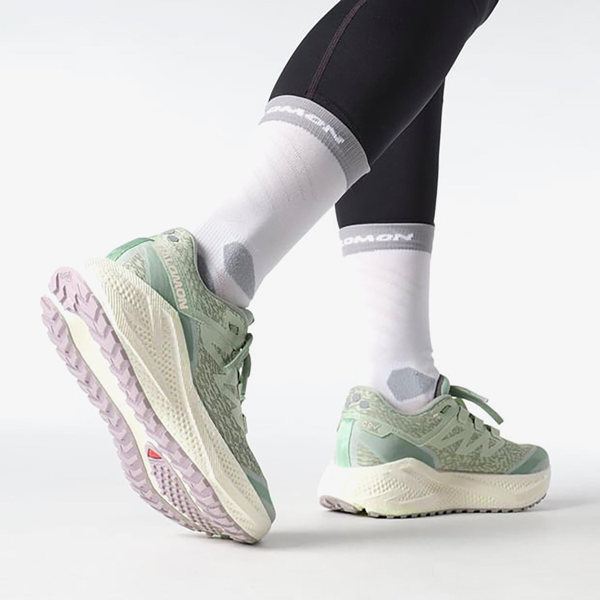 Salomon Aero Glide Grvl 3 Kadın Yeşil Koşu Ayakkabısı