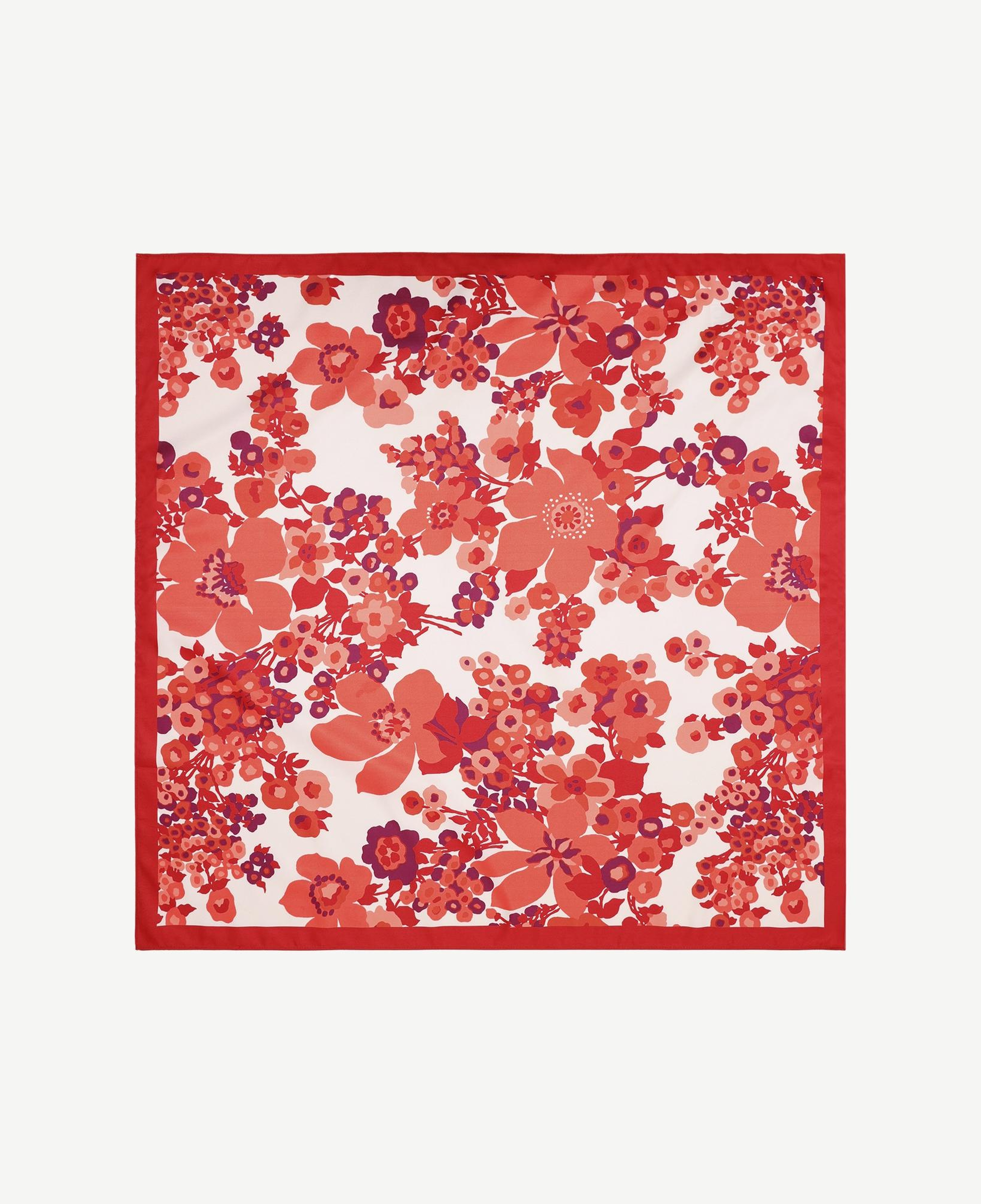 YARGICI Çiçek Desenli Fular