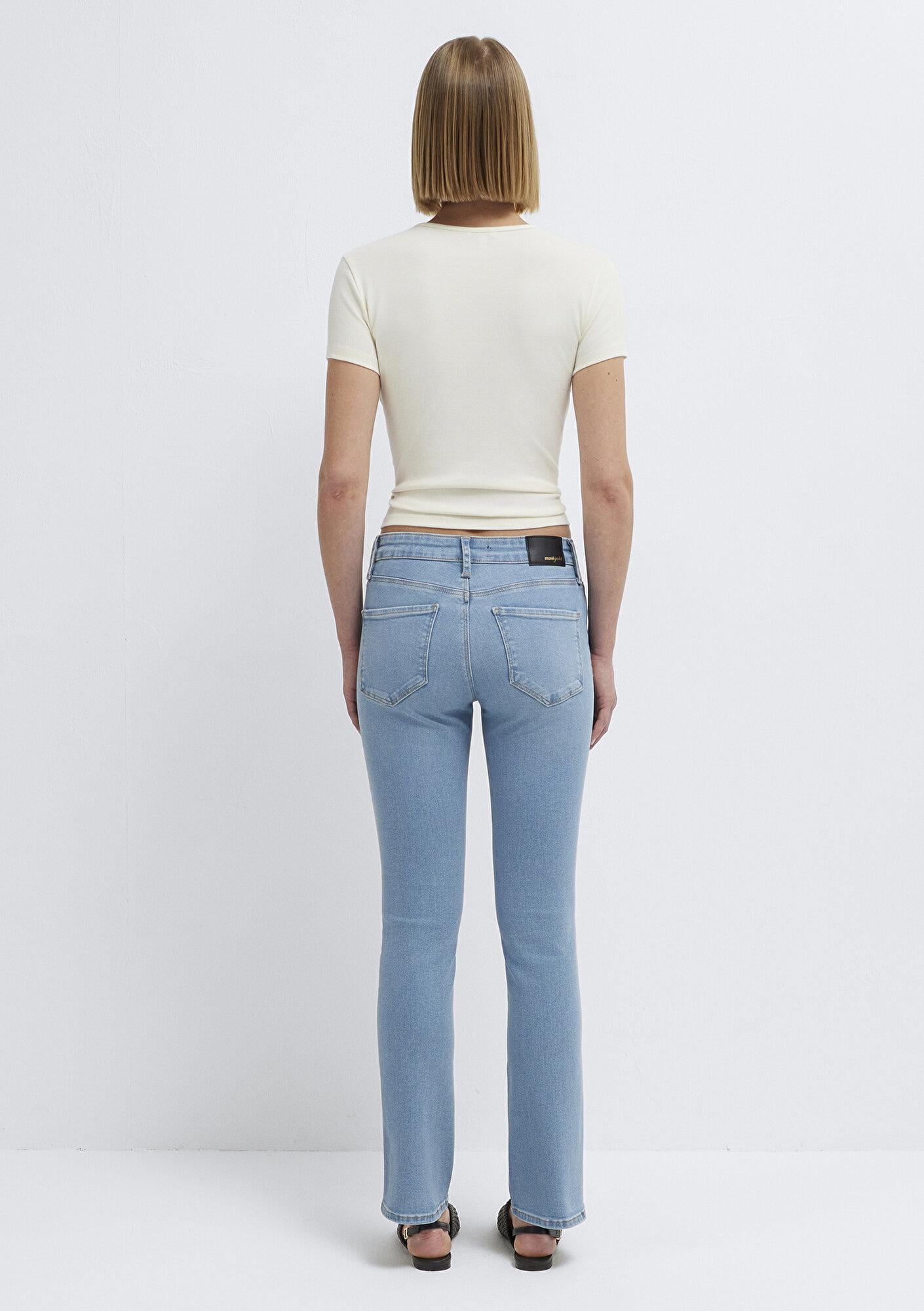 Mavi Mona Gold Premium Vintage Açık Mavi Jean Pantolon 10497A1551
