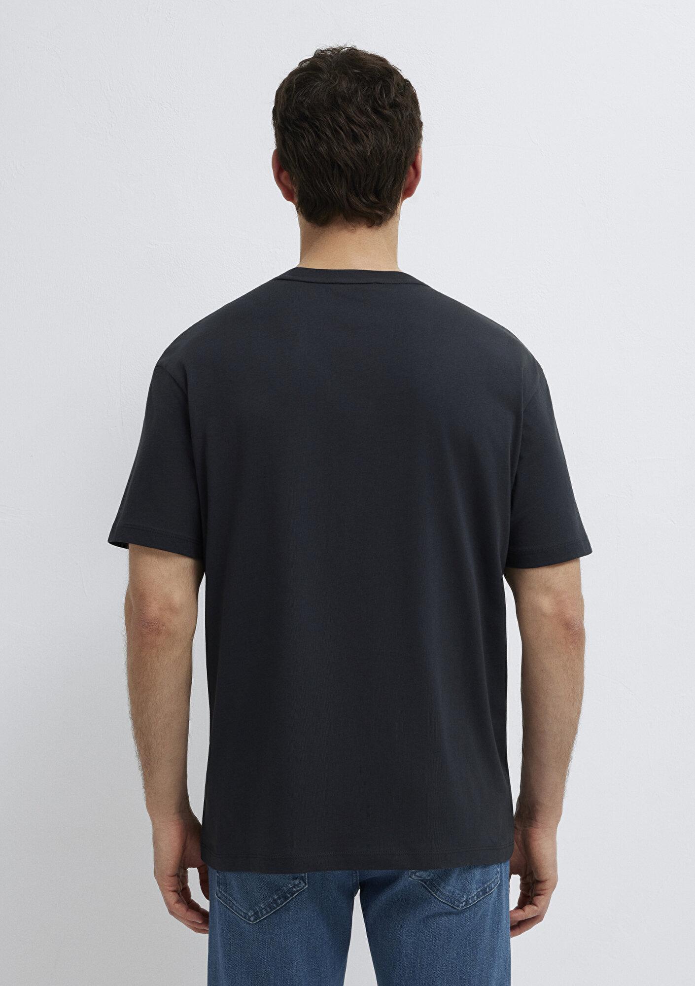 Mavi Mavi Black Siyah Tişört Loose Fit / Bol Rahat Kesim 0613589-71379