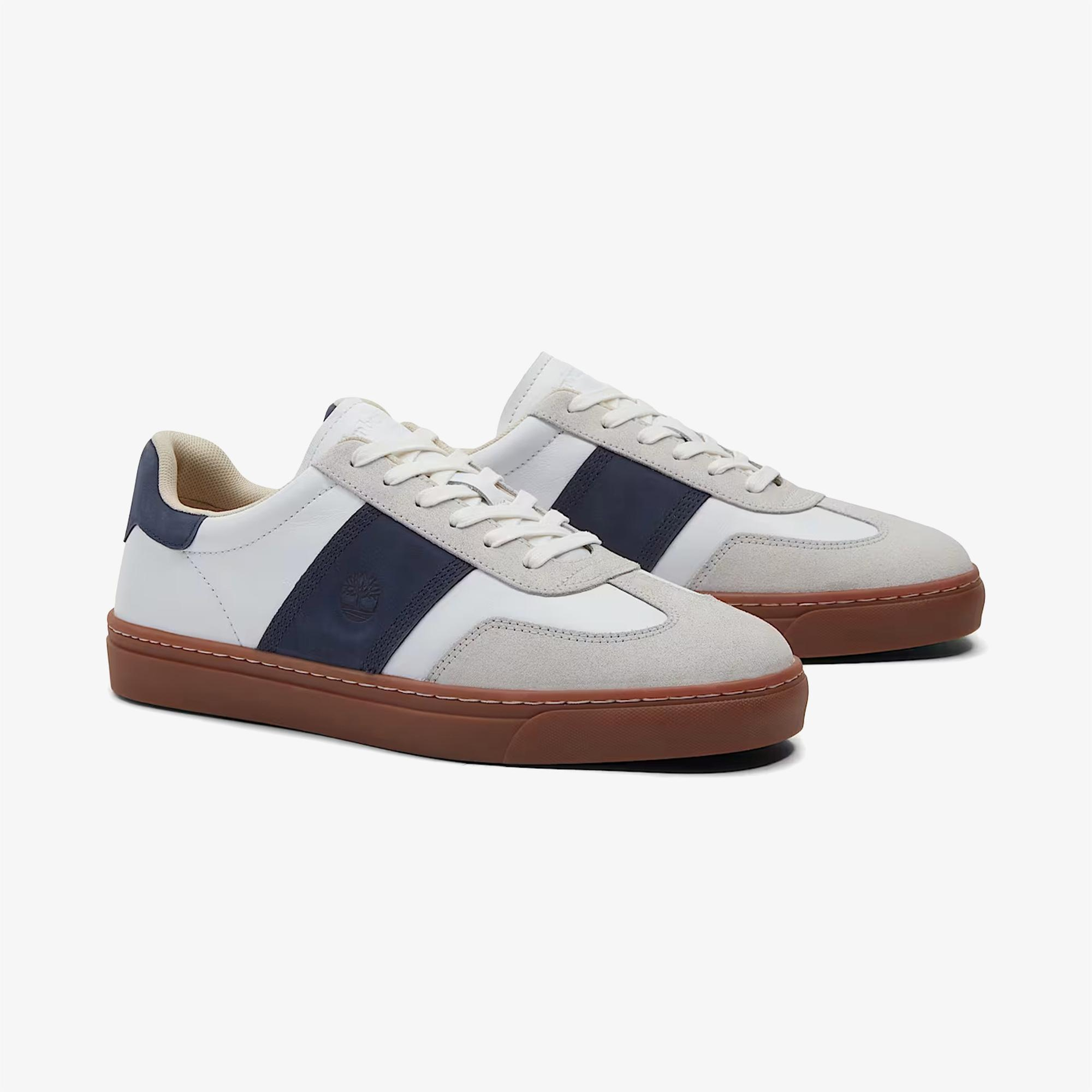 Timberland Lisbon Street Low Lace Up Erkek Beyaz Sneaker