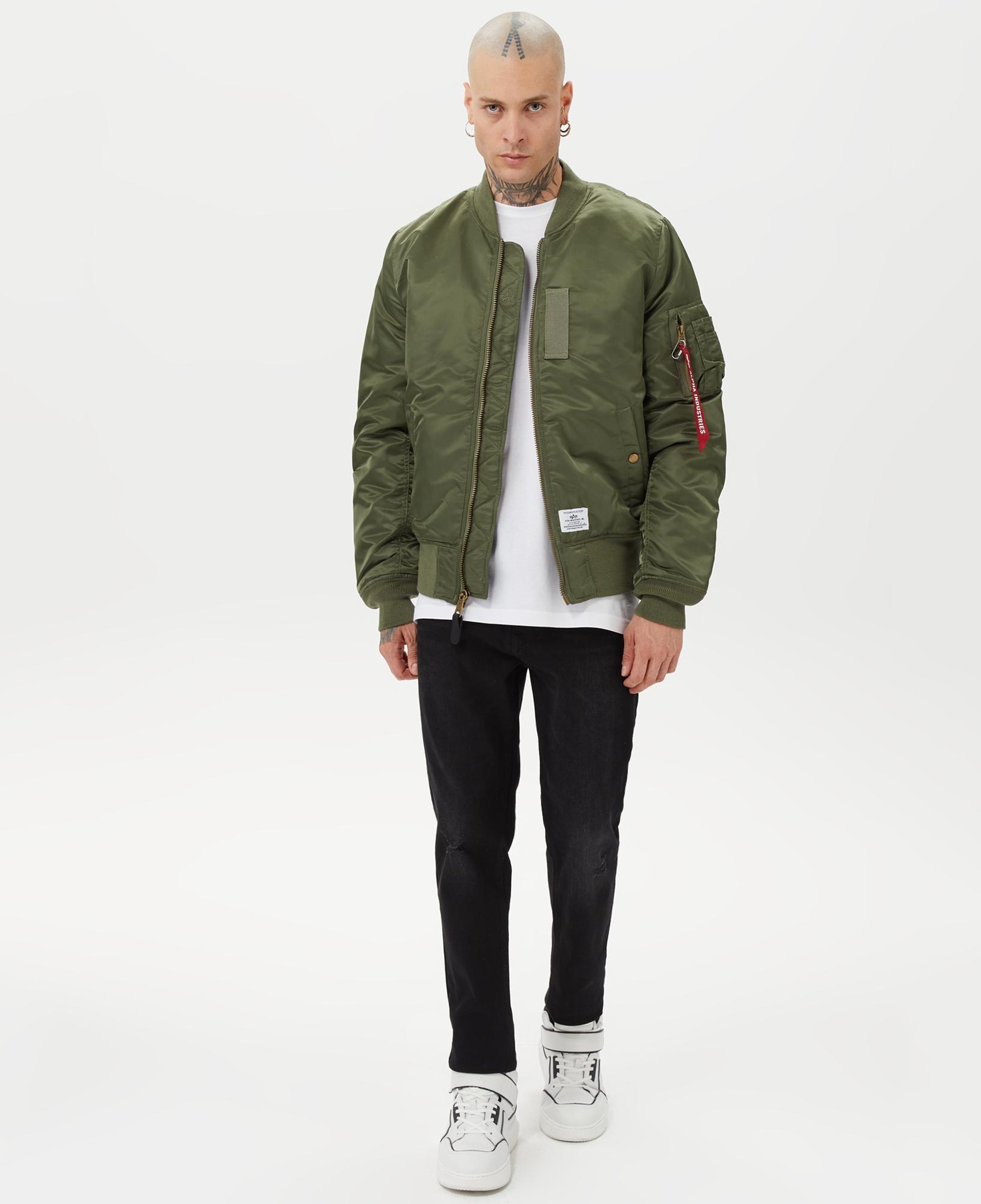 Alpha Industries Ma-1 Mod Flight Erkek Yeşil Ceket