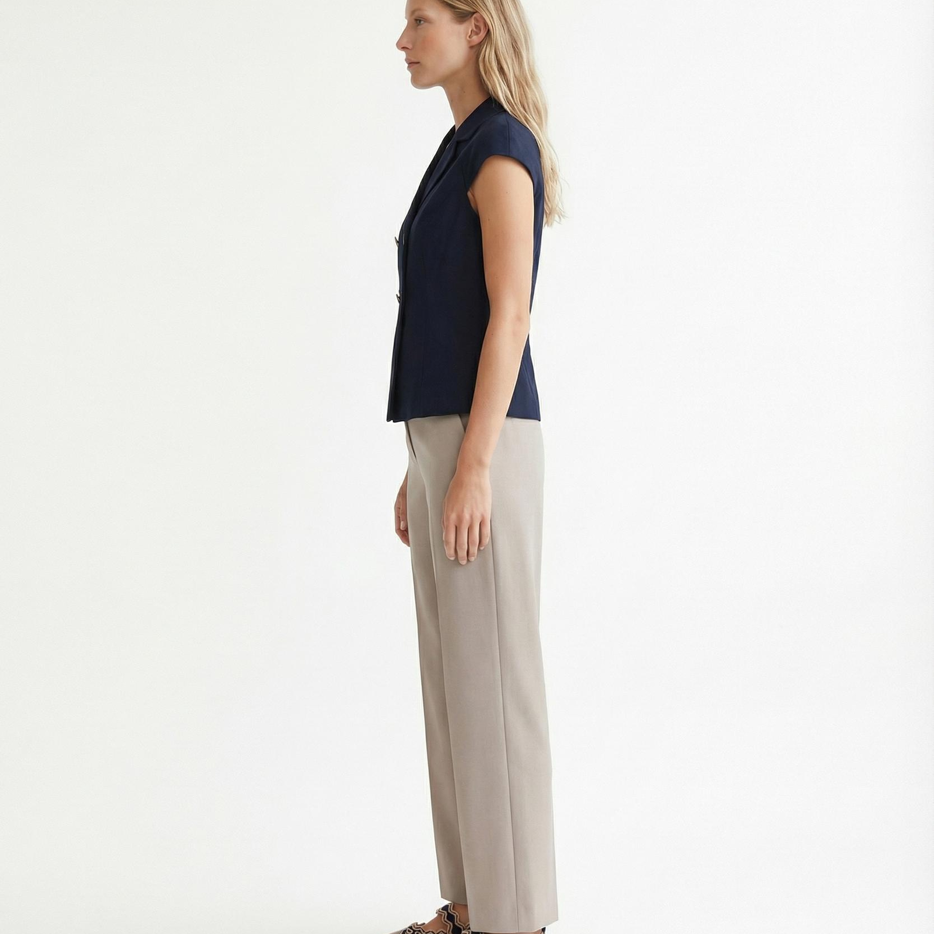 YARGICI Tailored Ceket Yaka Kısa Kol Ceket