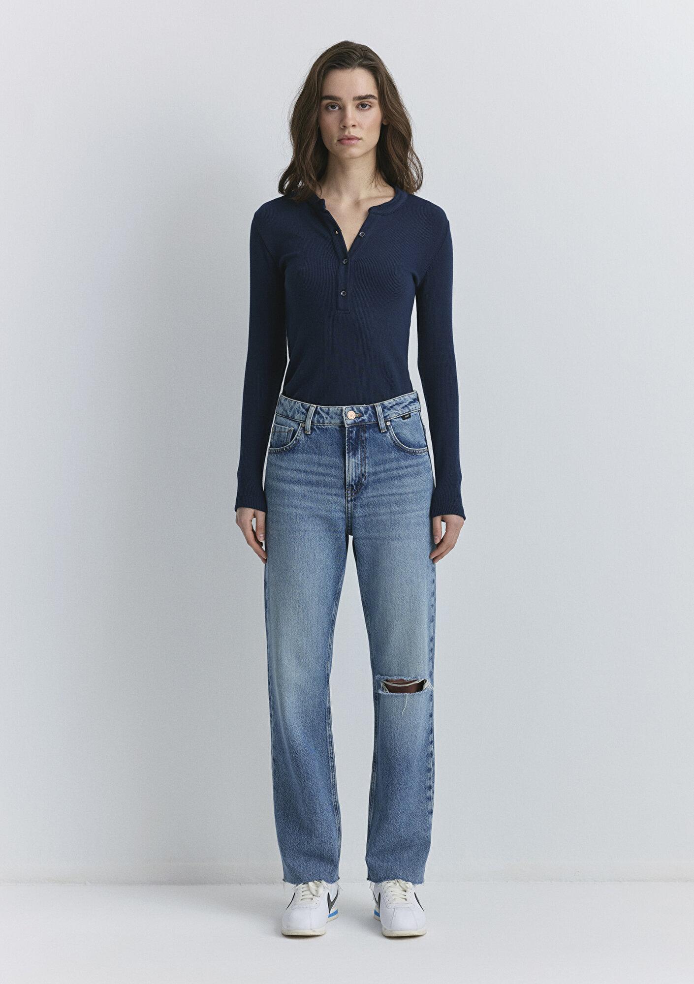 Mavi Barcelona Kolej Indigo Mavisi Jean Pantolon 101047-89197