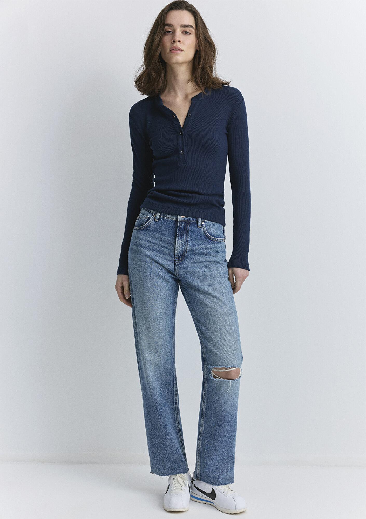 Mavi Barcelona Kolej Indigo Mavisi Jean Pantolon 101047-89197