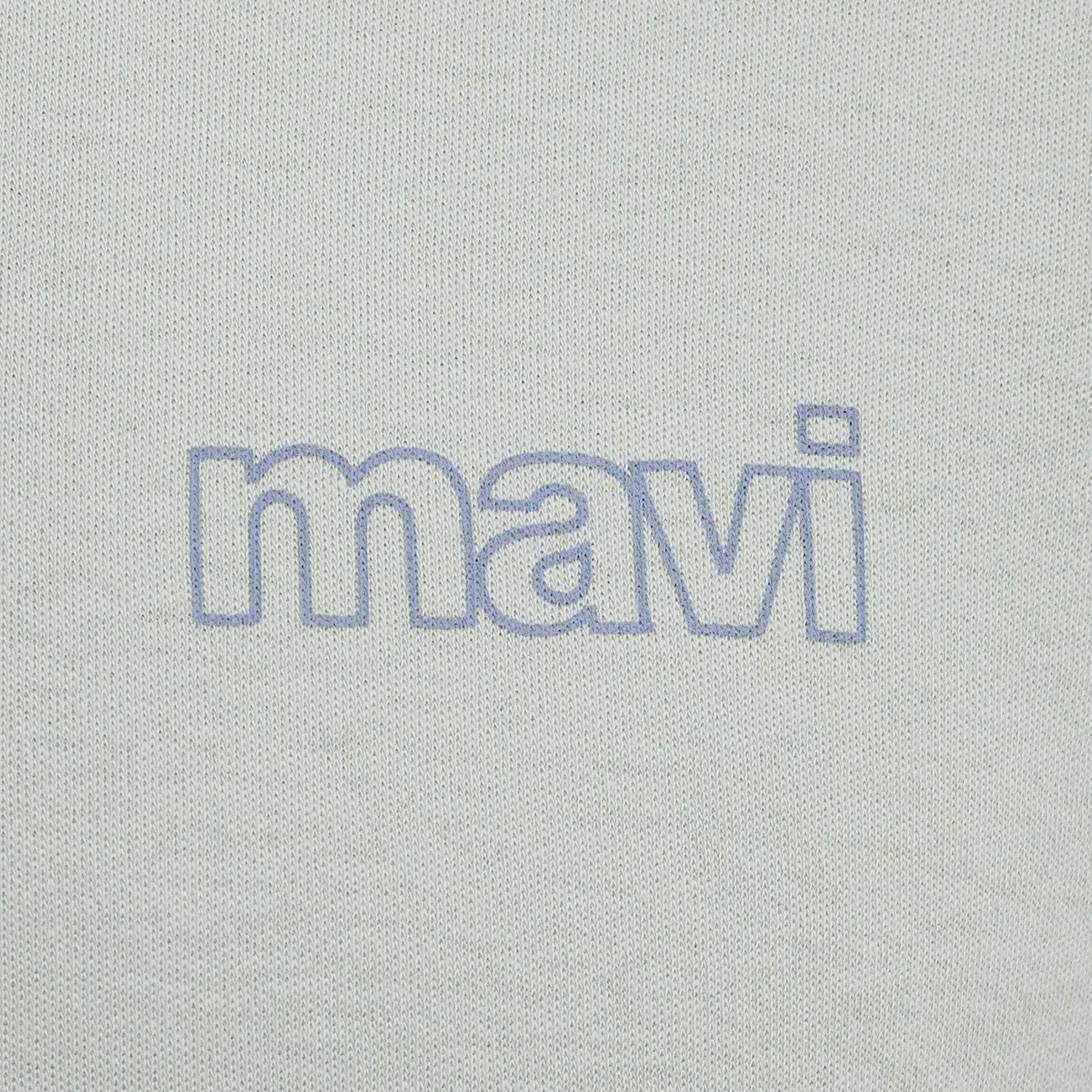 Mavi Mavi Logo Baskılı Yeşil İnterlok Tişört Slim Fit / Dar Kesim 0610360-71464