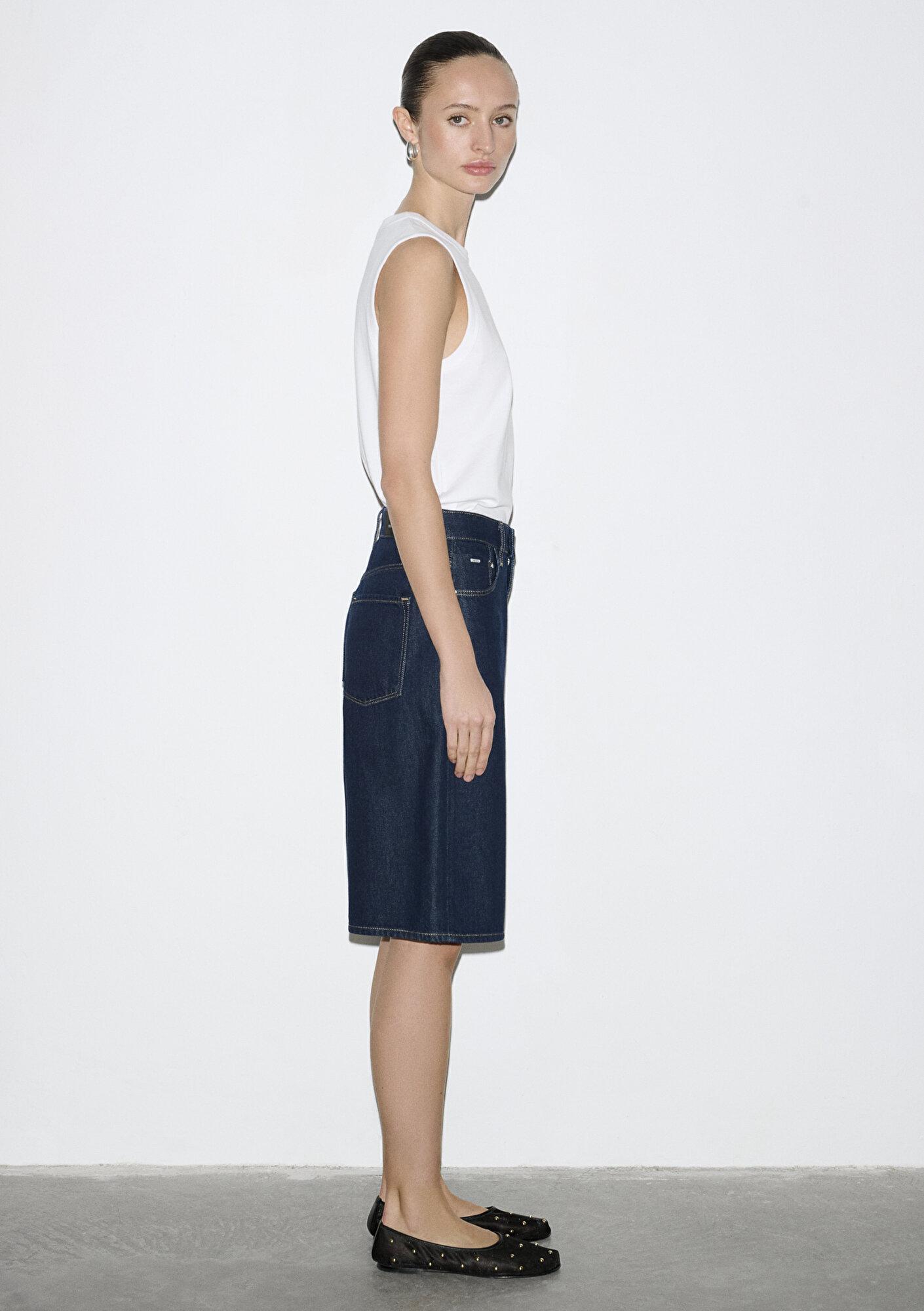 Mavi Zasha Rinse Mavi Edition Jean Şort 1411233-A1593