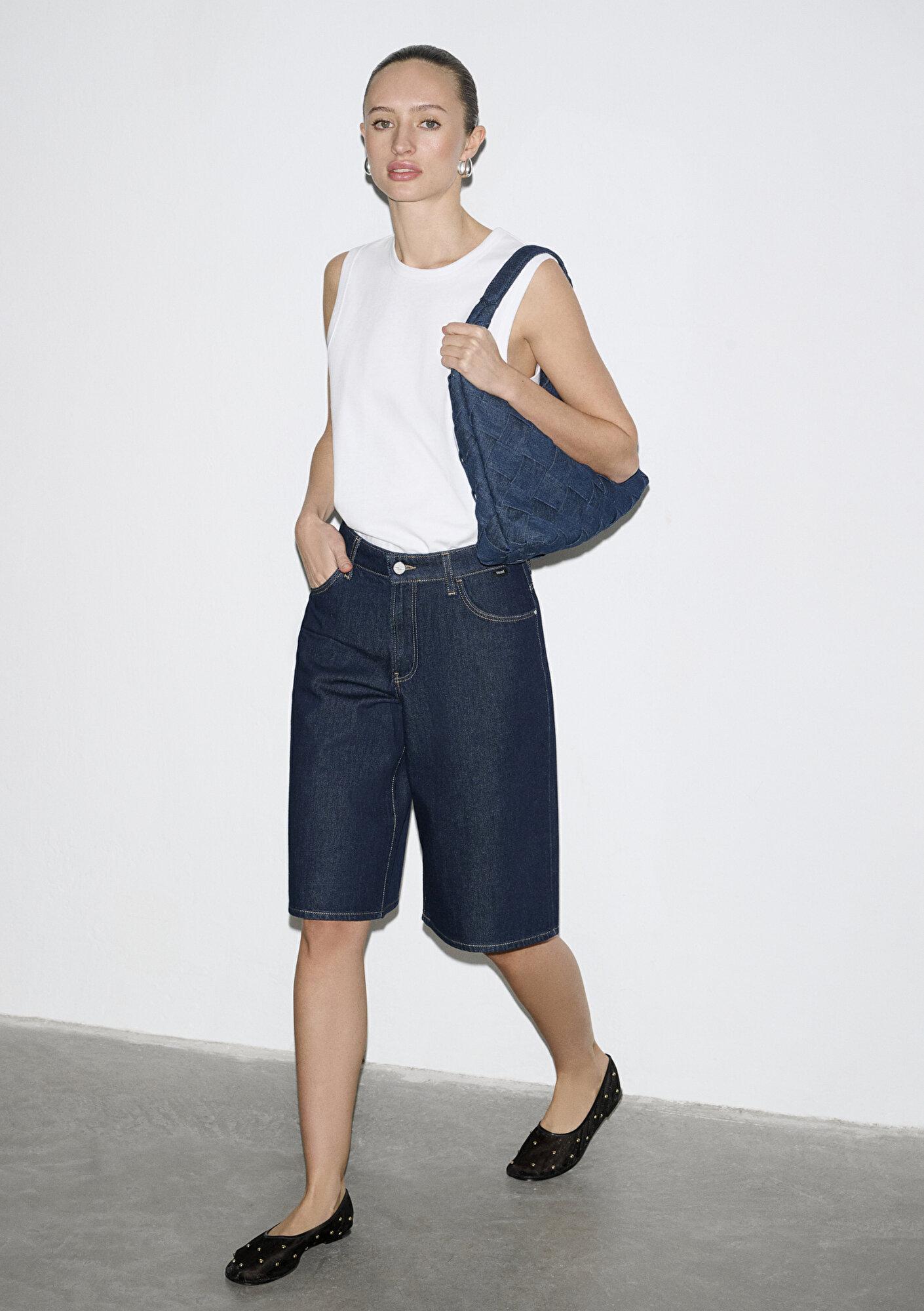 Mavi Zasha Rinse Mavi Edition Jean Şort 1411233-A1593