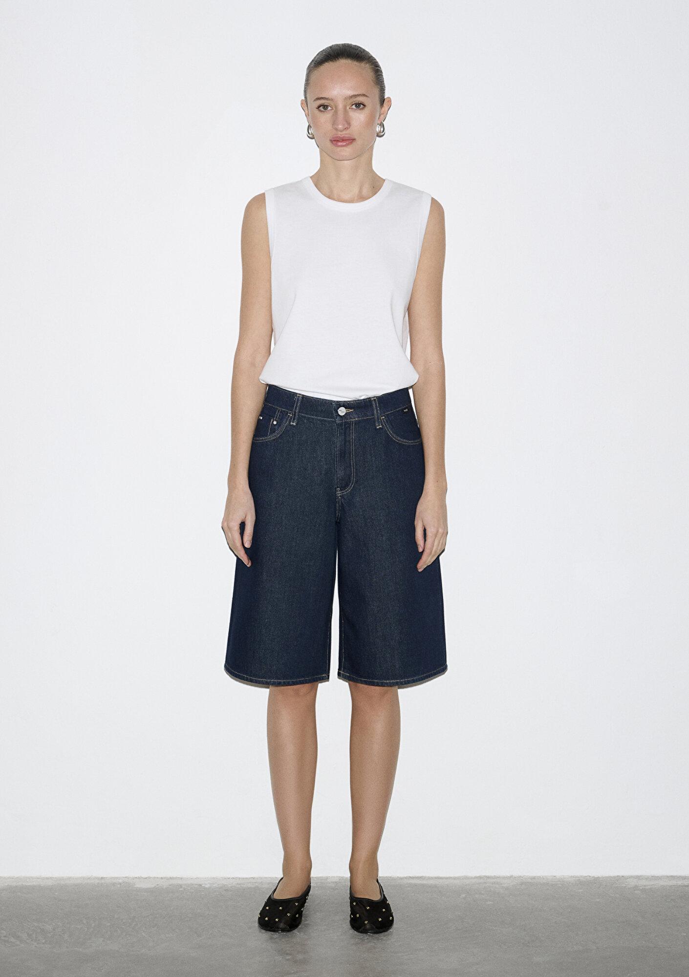 Mavi Zasha Rinse Mavi Edition Jean Şort 1411233-A1593