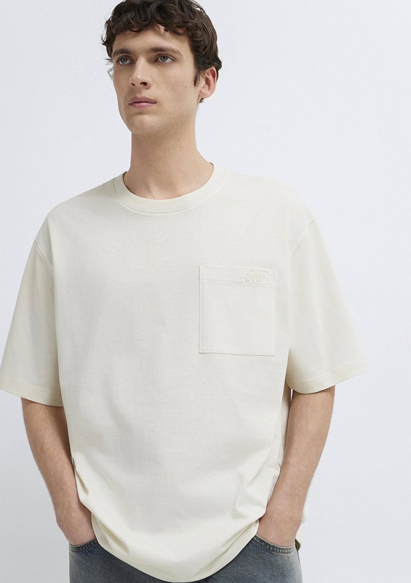 Mavi MVJNS Bej Tişört Relaxed Fit / Rahat Kesim 0613329-70140