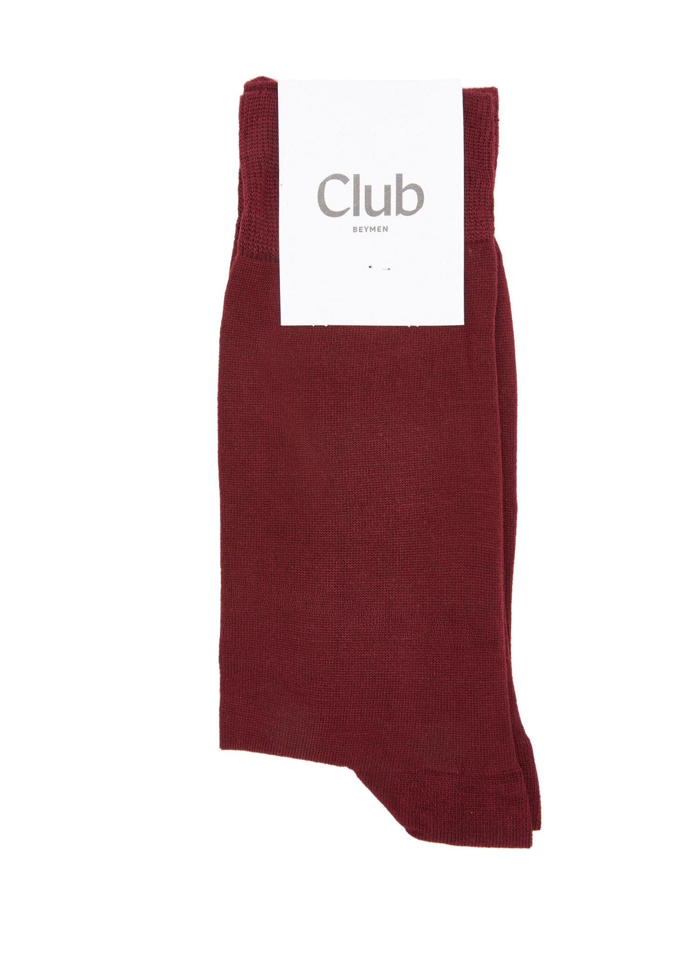 Beymen Club Erkek Bordo Bambu Çorap
