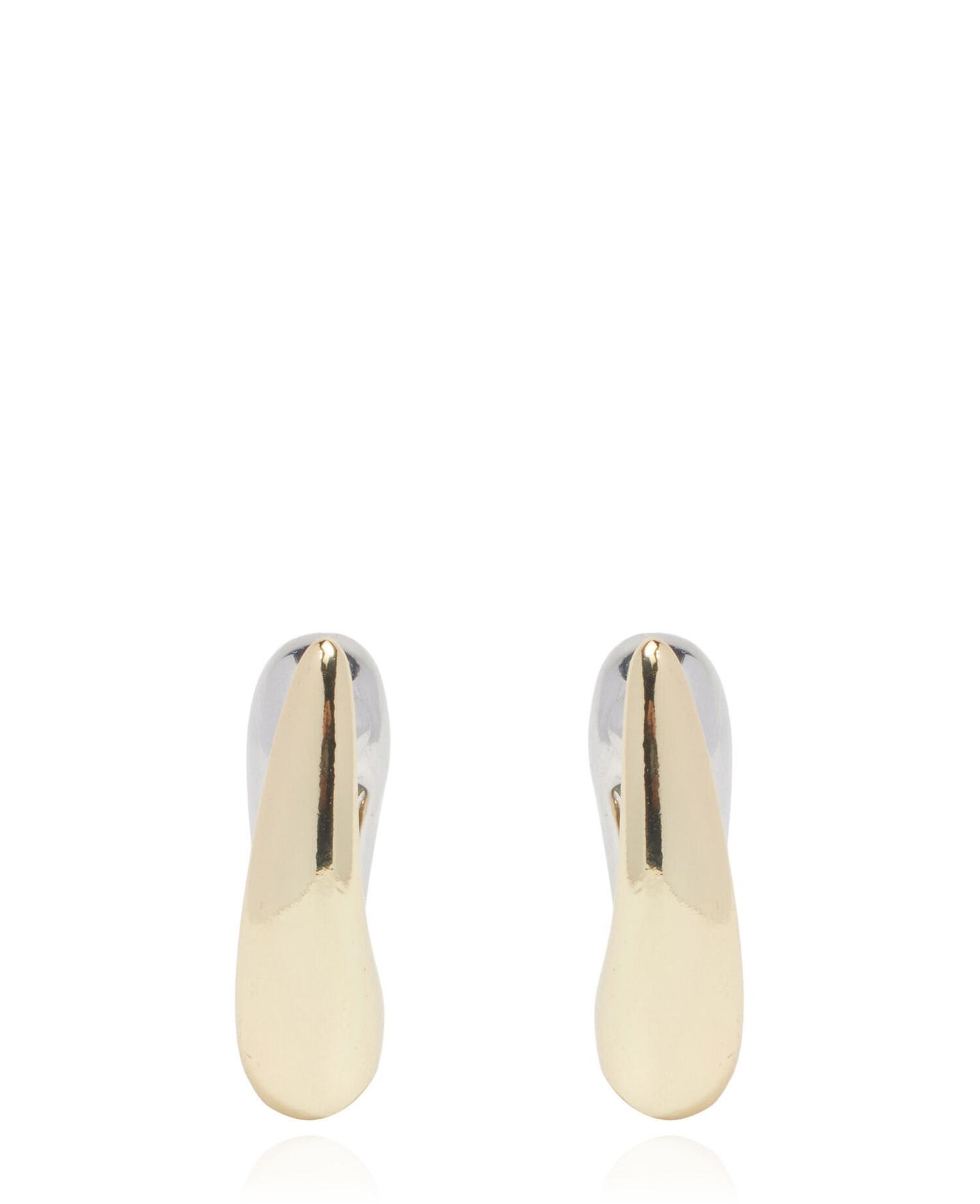 Beymen Club Kadın Gold Silver Oval Küpe