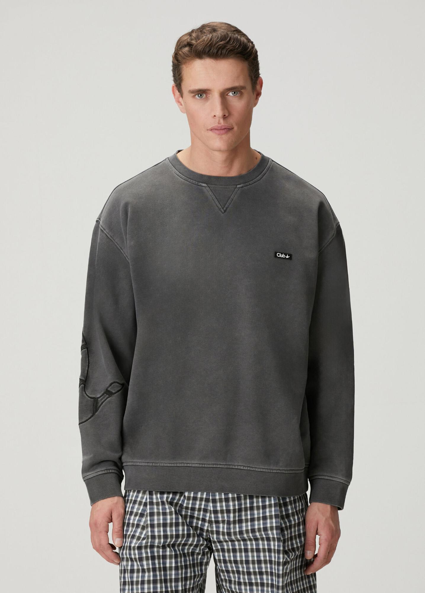 Beymen Club Erkek Antrasit Sweatshirt