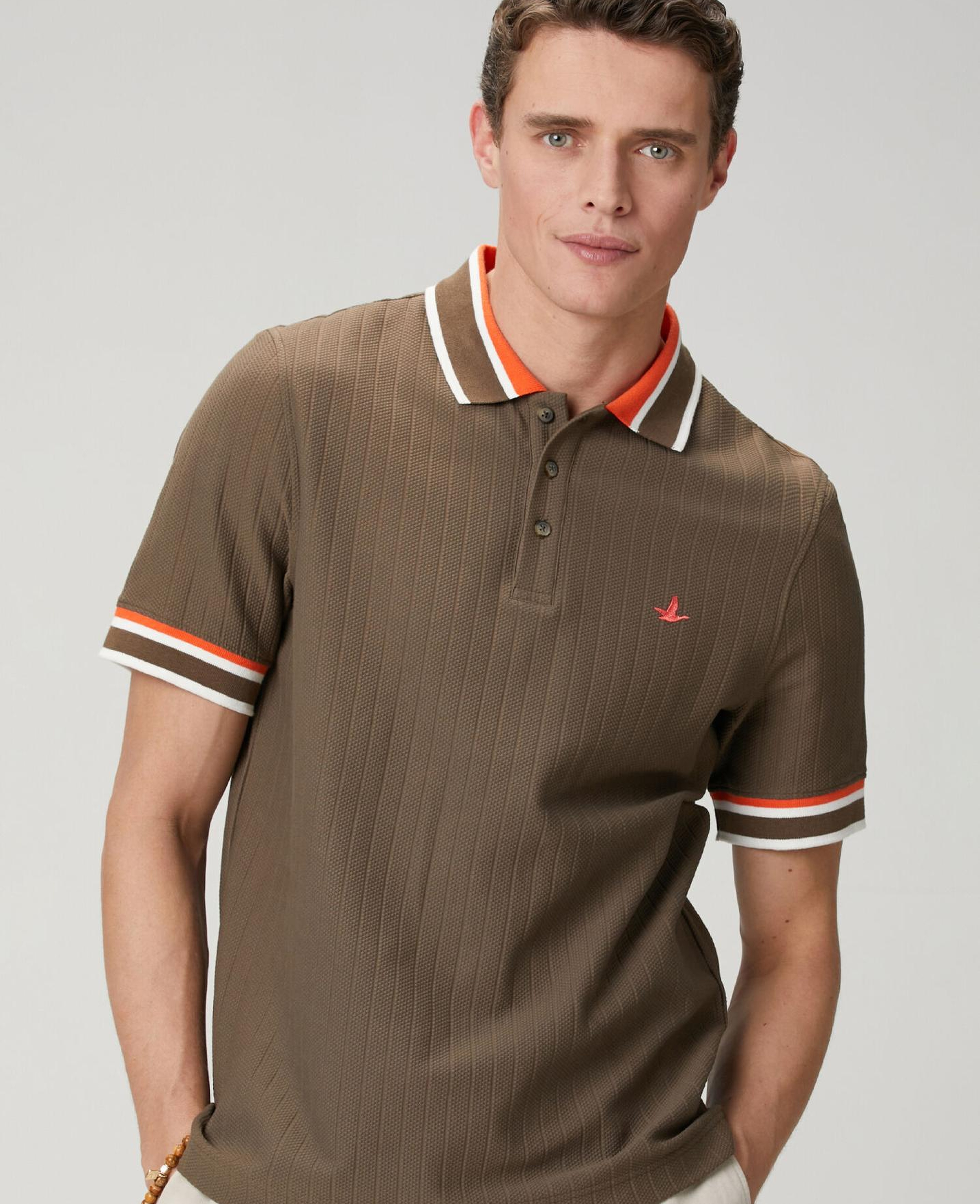 Beymen Club Erkek Kahverengi Comfort Fit Polo T-shirt