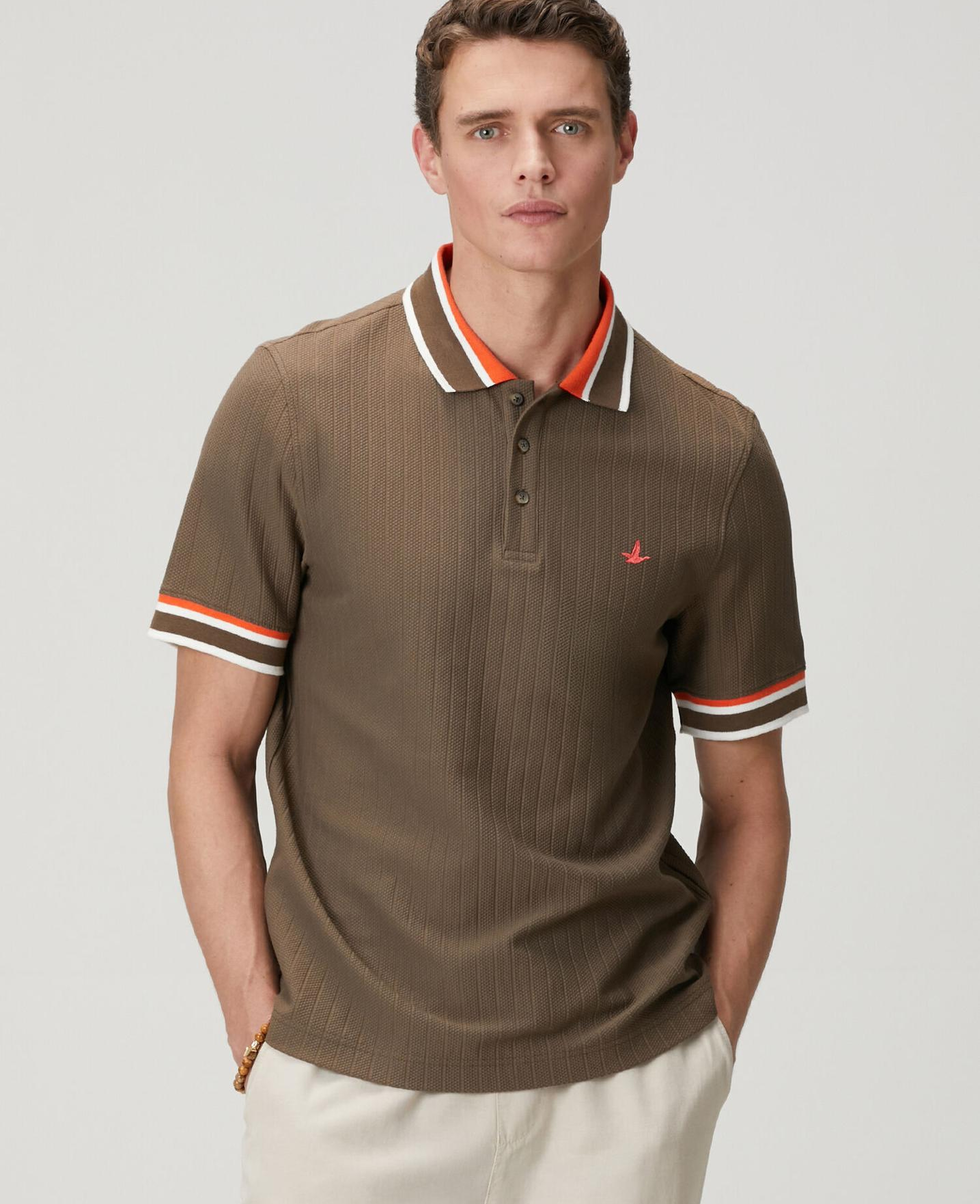 Beymen Club Erkek Kahverengi Comfort Fit Polo T-shirt