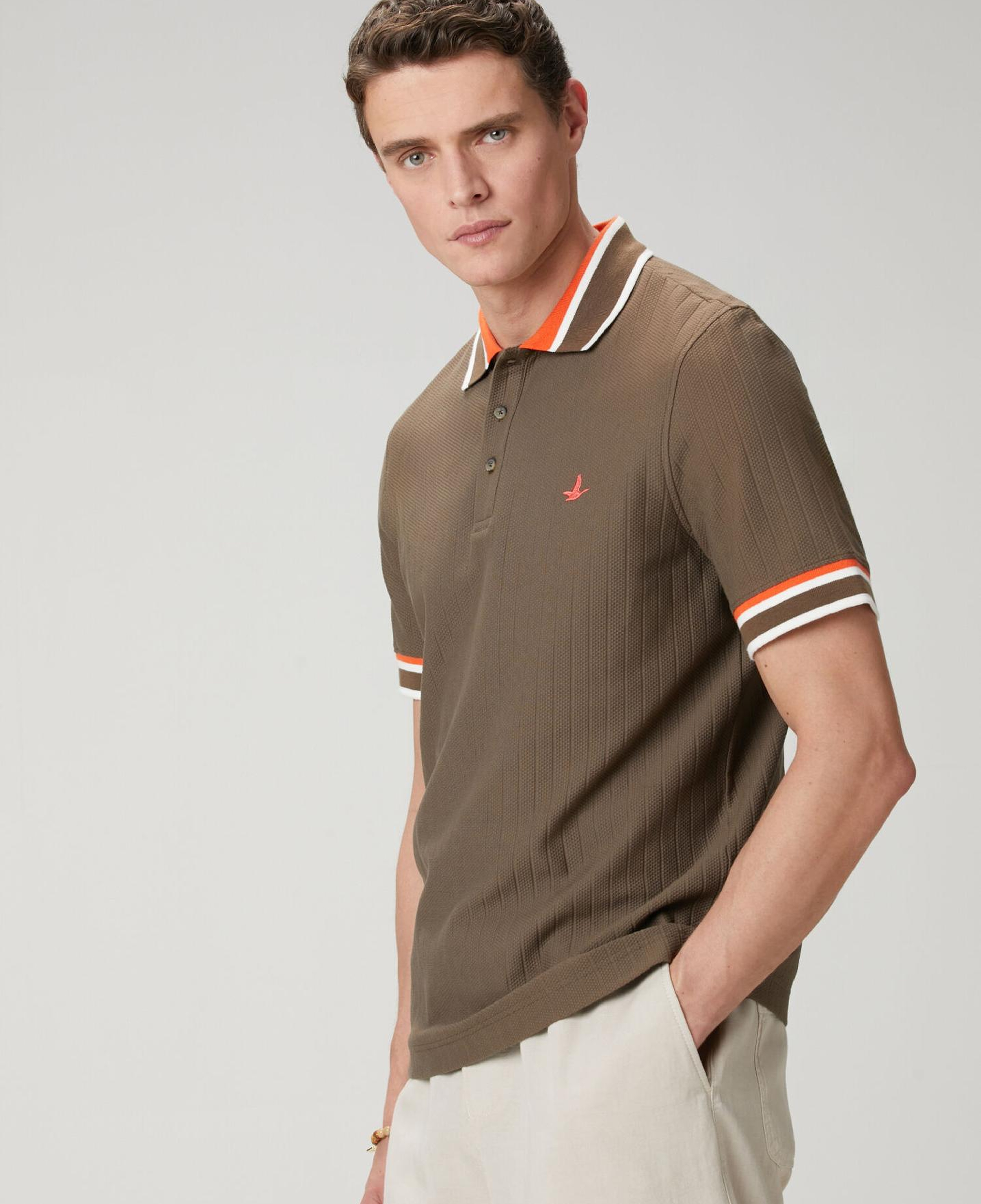 Beymen Club Erkek Kahverengi Comfort Fit Polo T-shirt