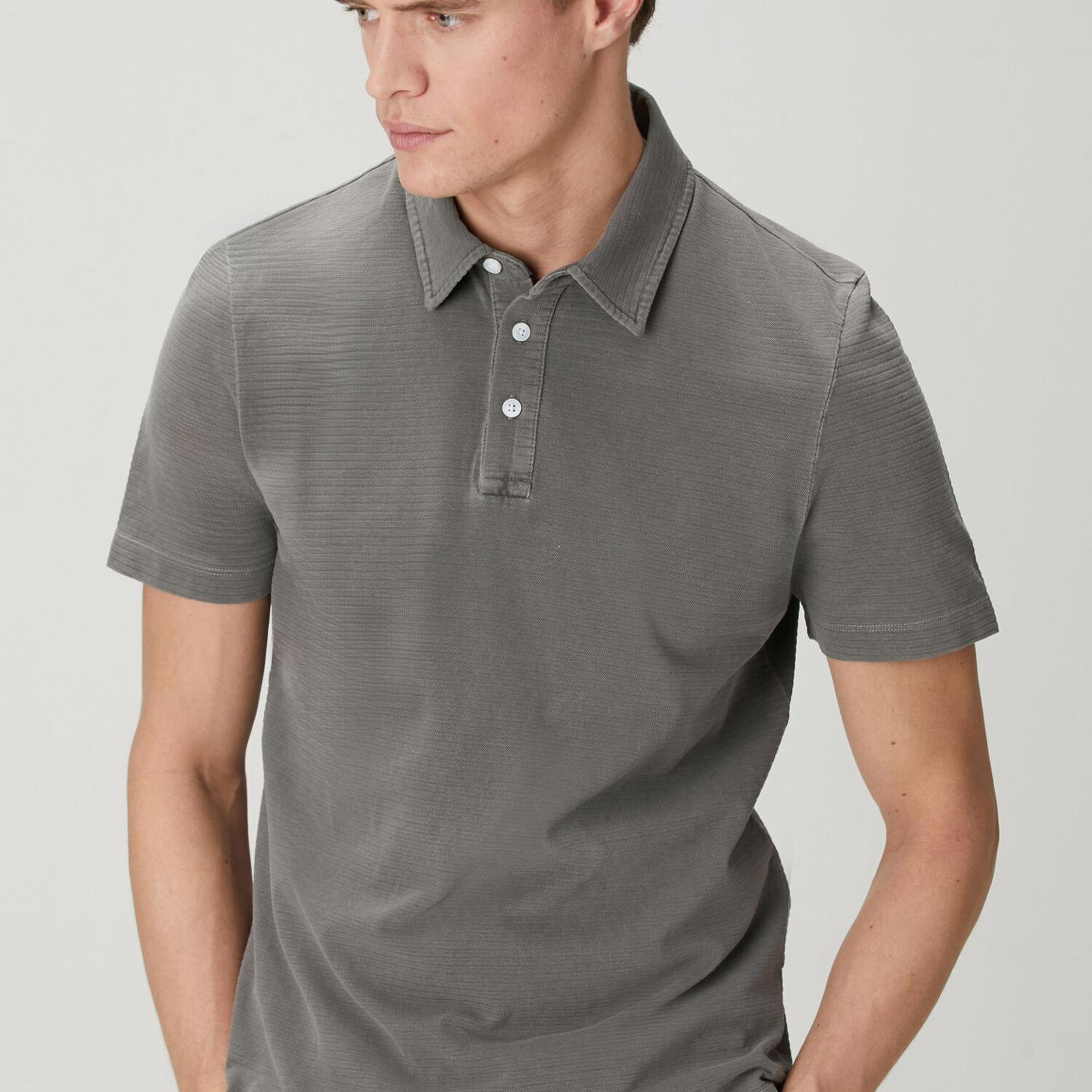 Beymen Club Erkek Antrasit Comfort Fit Polo T-shirt