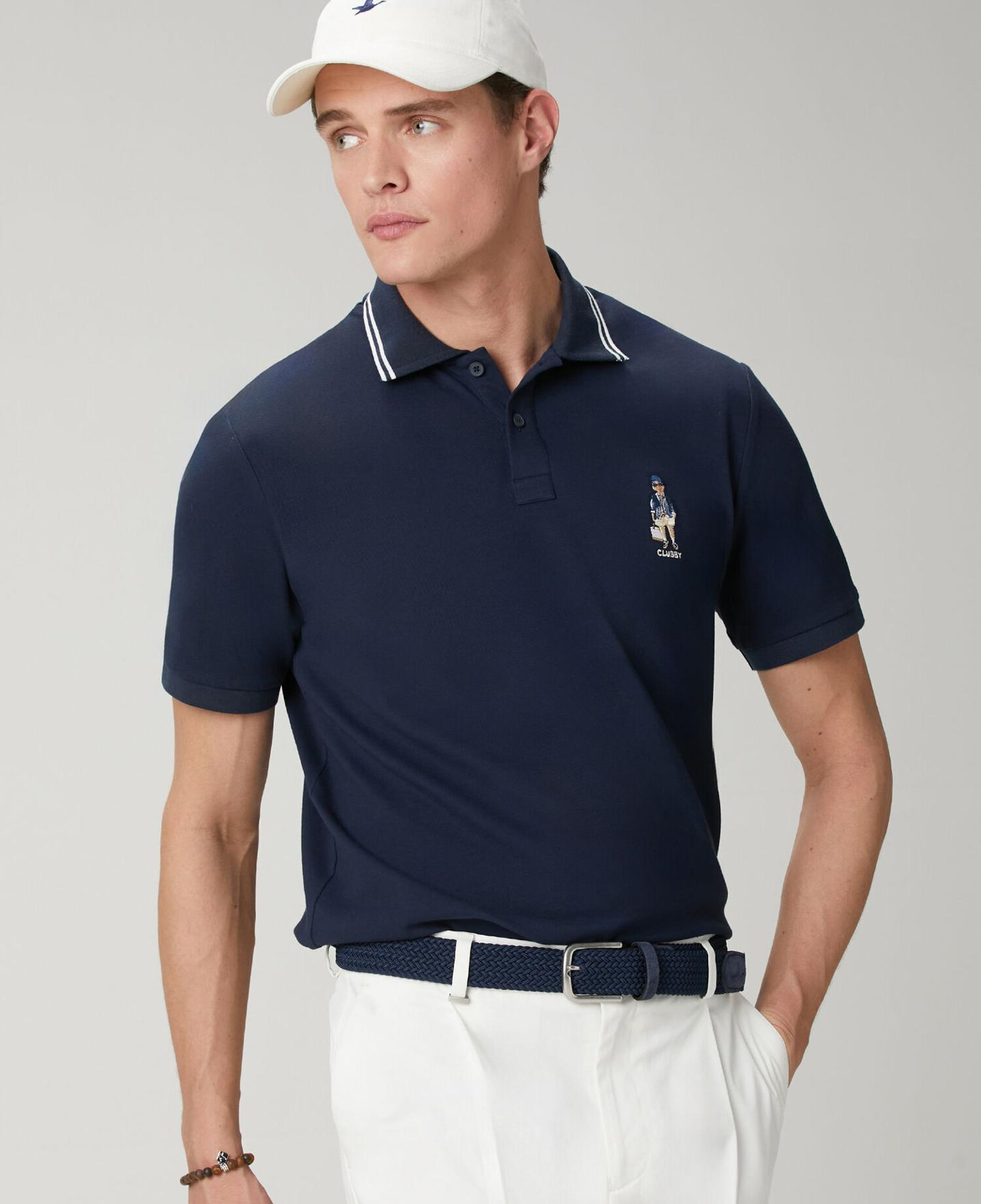 Beymen Club Erkek Koyu Lacivert Comfort Fit Pike Polo T-shirt