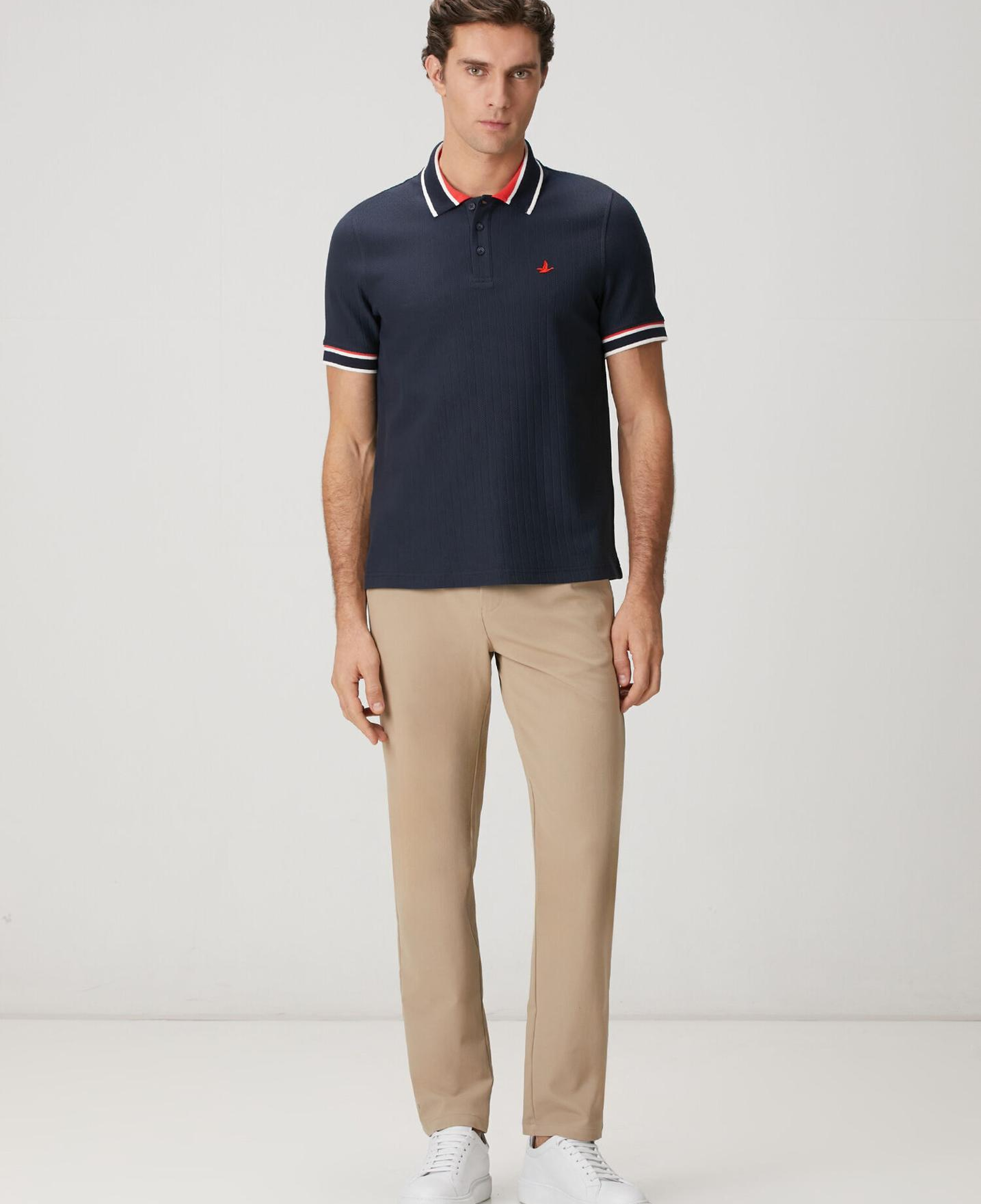 Beymen Club Erkek Comfort Fit Lacivert Polo Yaka T-shirt