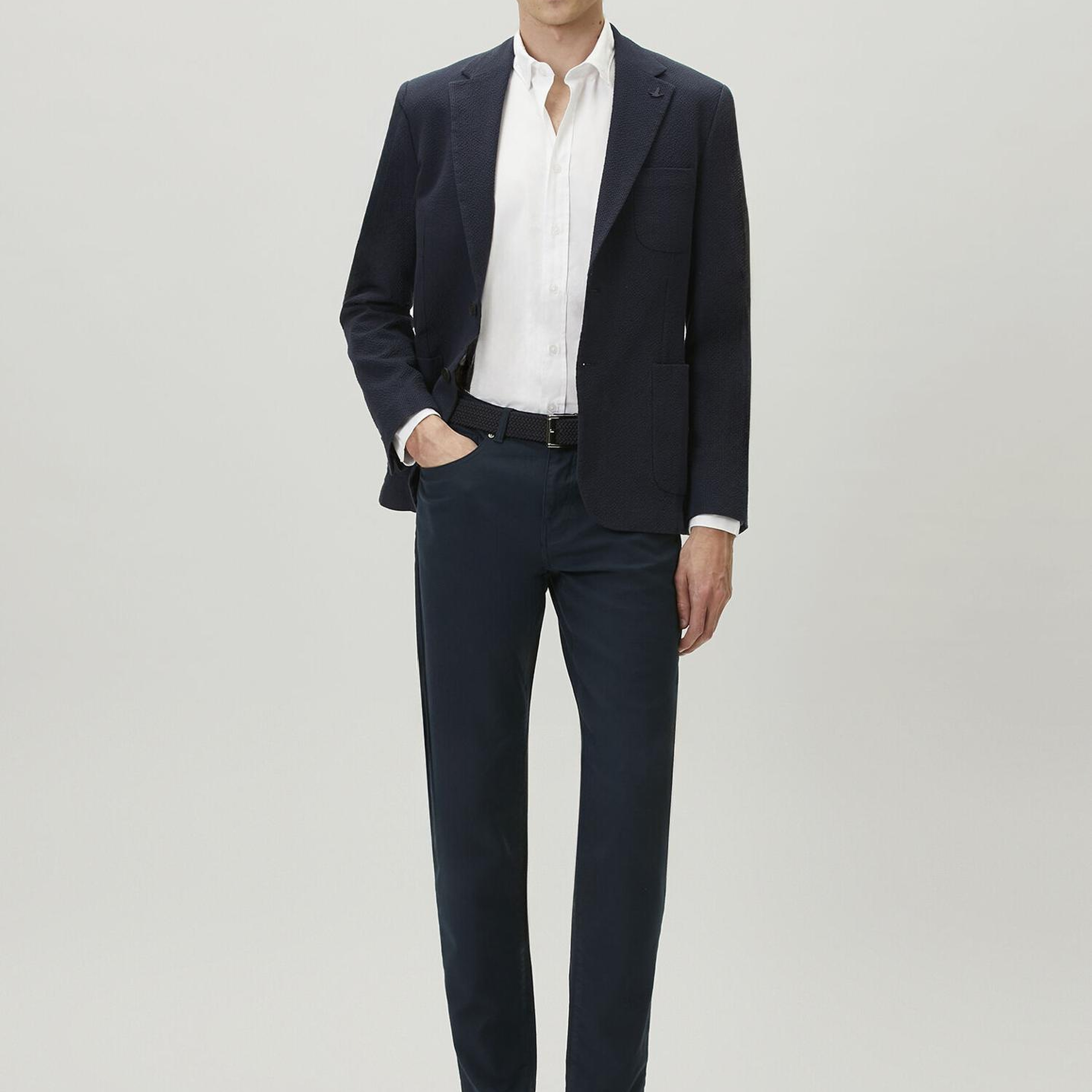 Beymen Club Erkek Comfort Fit Beyaz Tencel Twill Gömlek