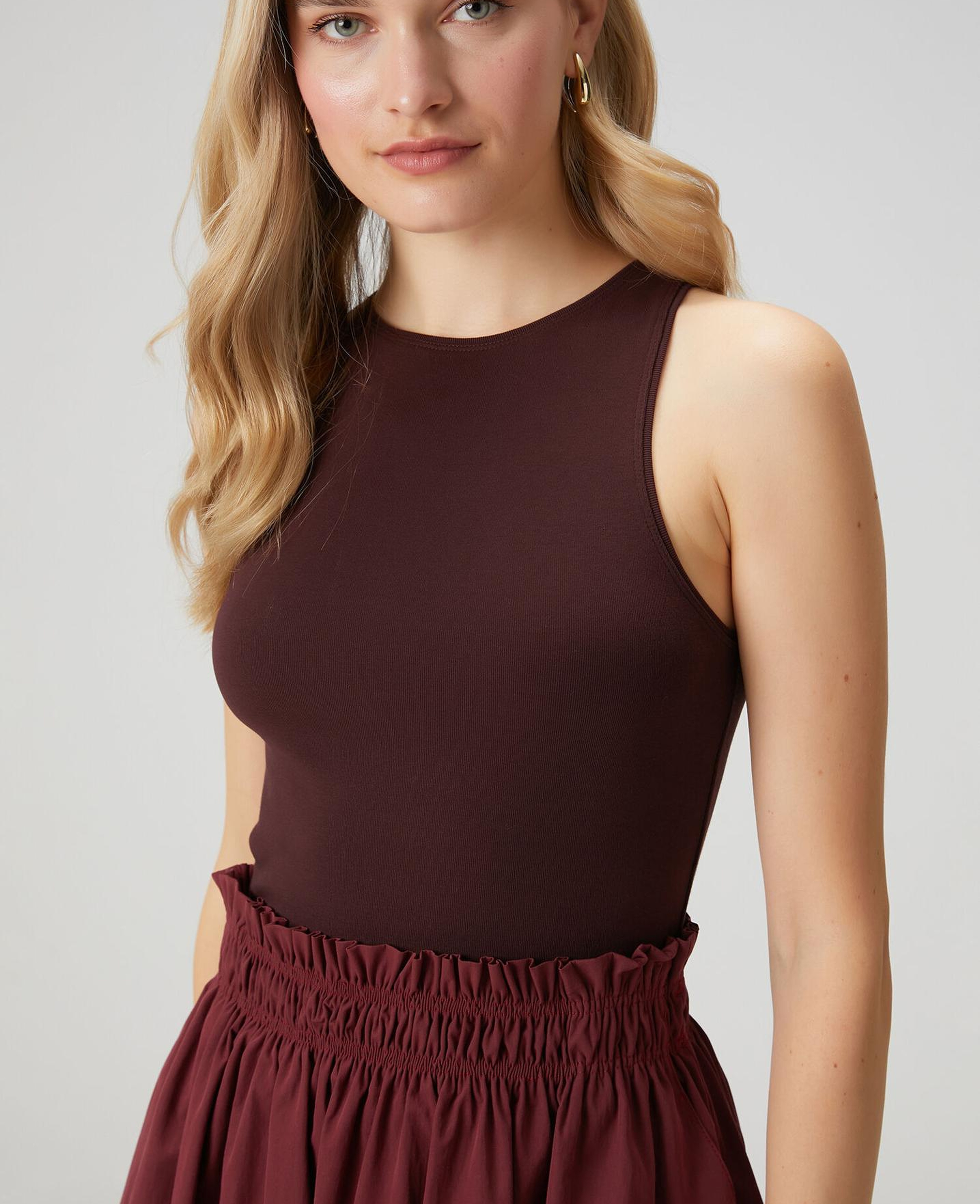 Beymen Club Kadın Mürdüm Racerback Basic Atlet