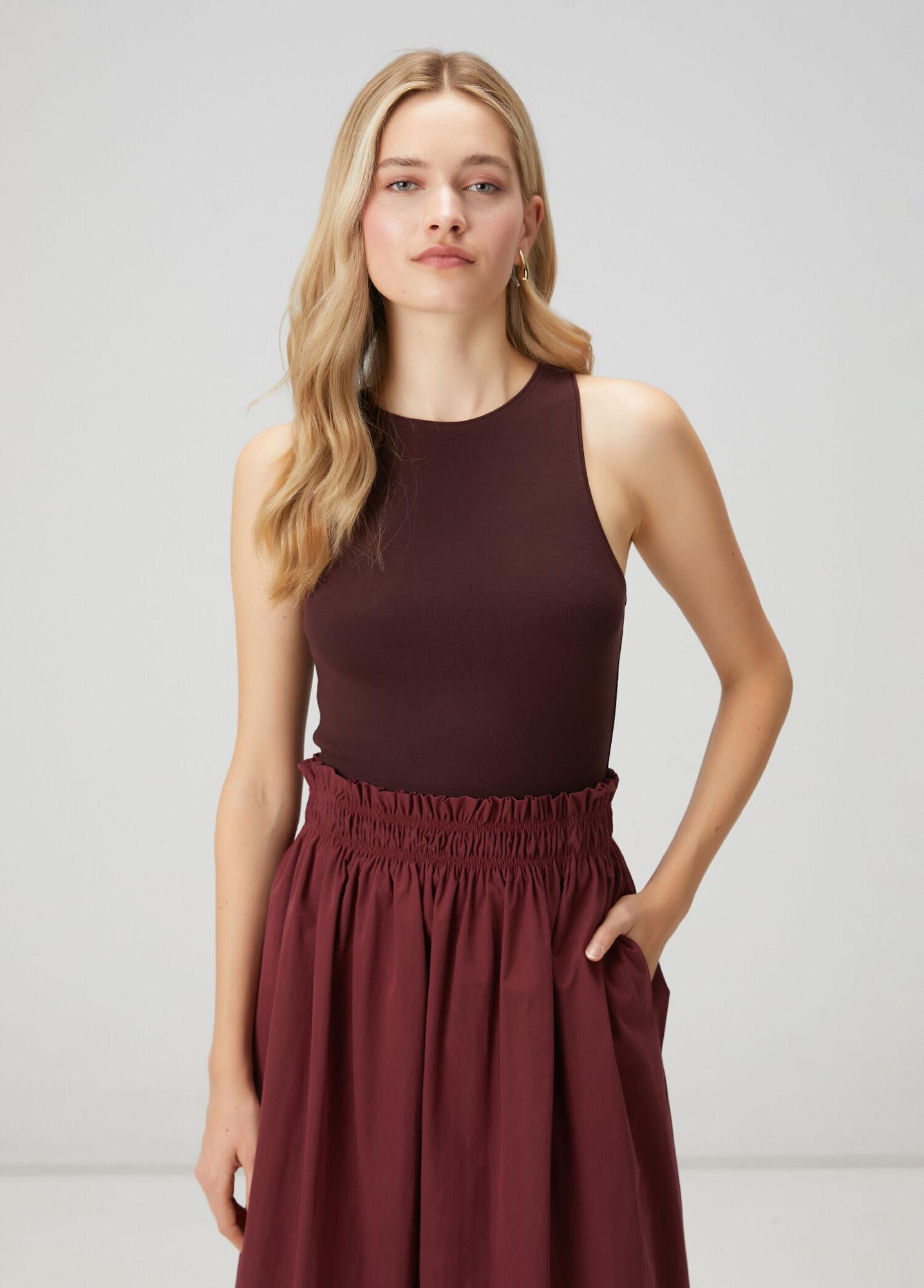 Beymen Club Kadın Mürdüm Racerback Basic Atlet