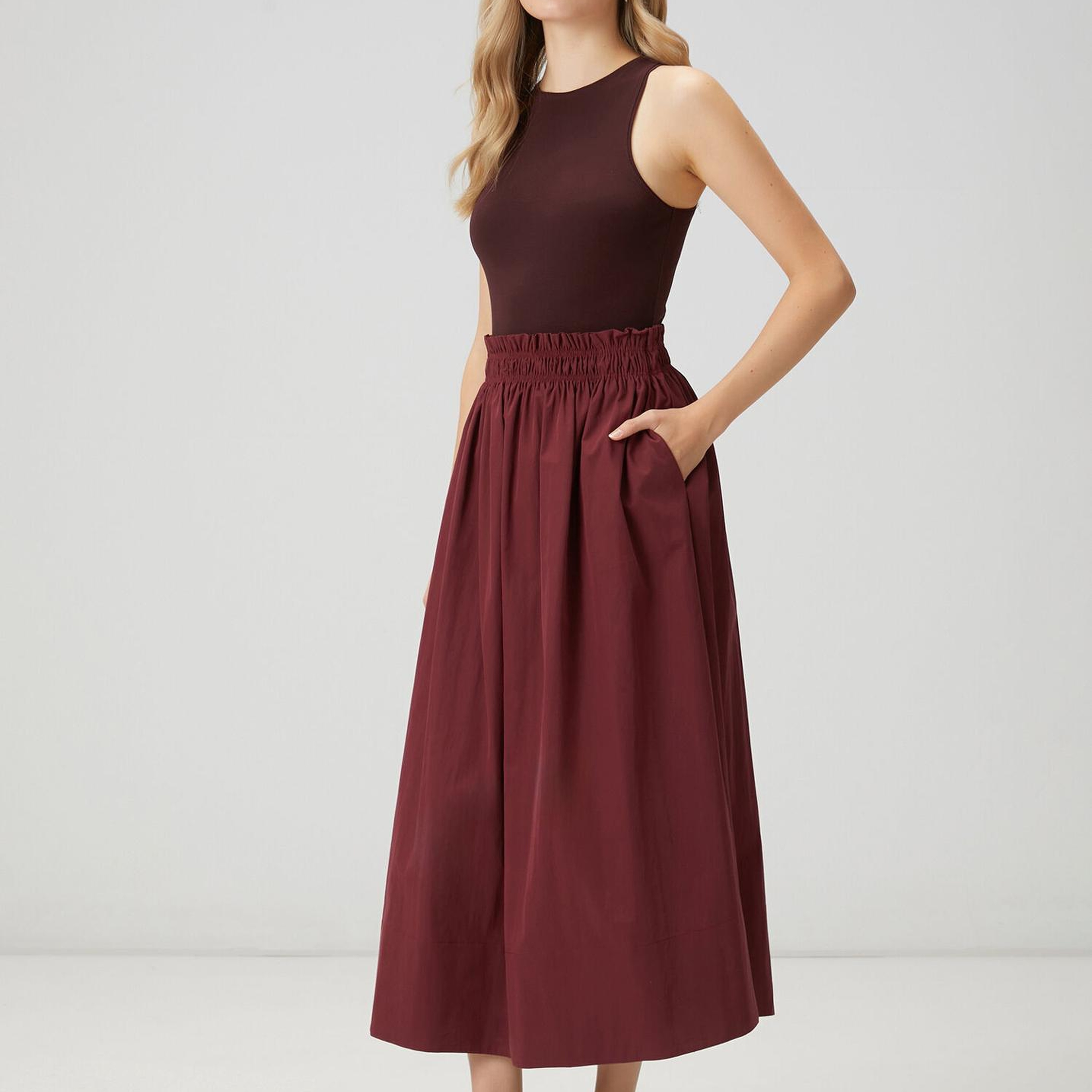 Beymen Club Kadın Mürdüm Racerback Basic Atlet