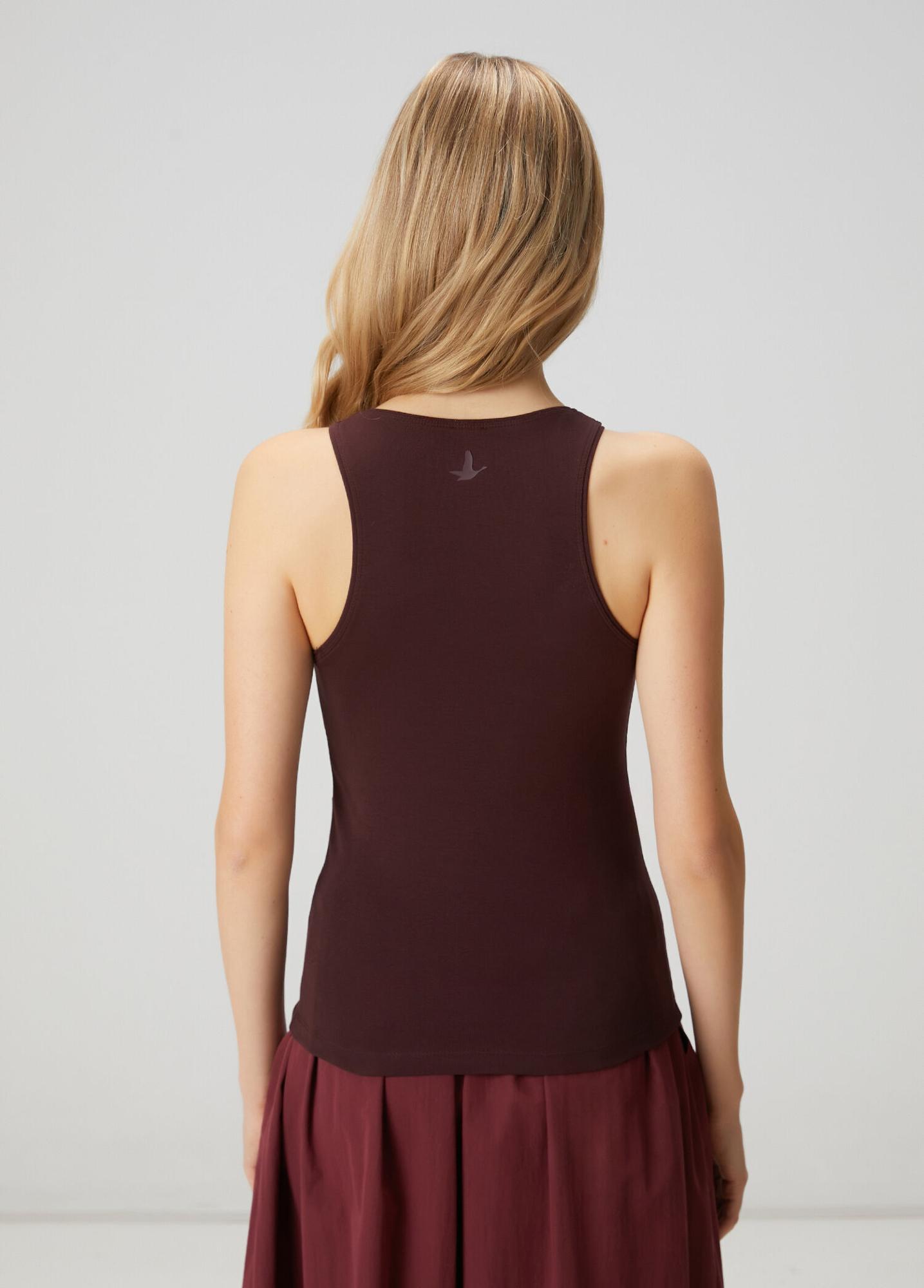 Beymen Club Kadın Mürdüm Racerback Basic Atlet