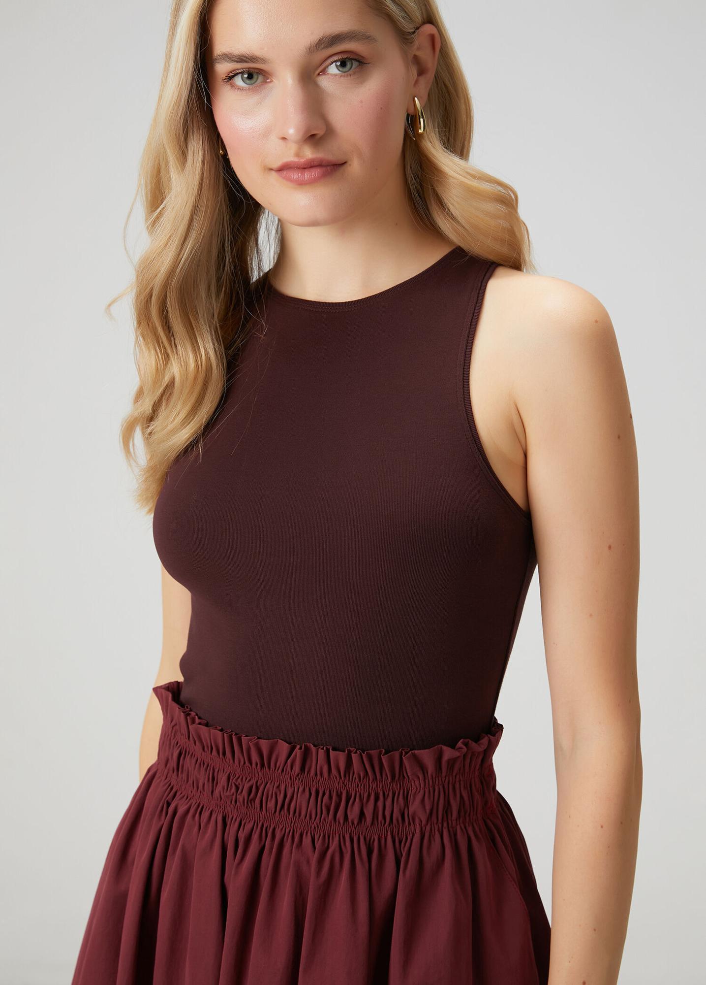 Beymen Club Kadın Mürdüm Racerback Basic Atlet