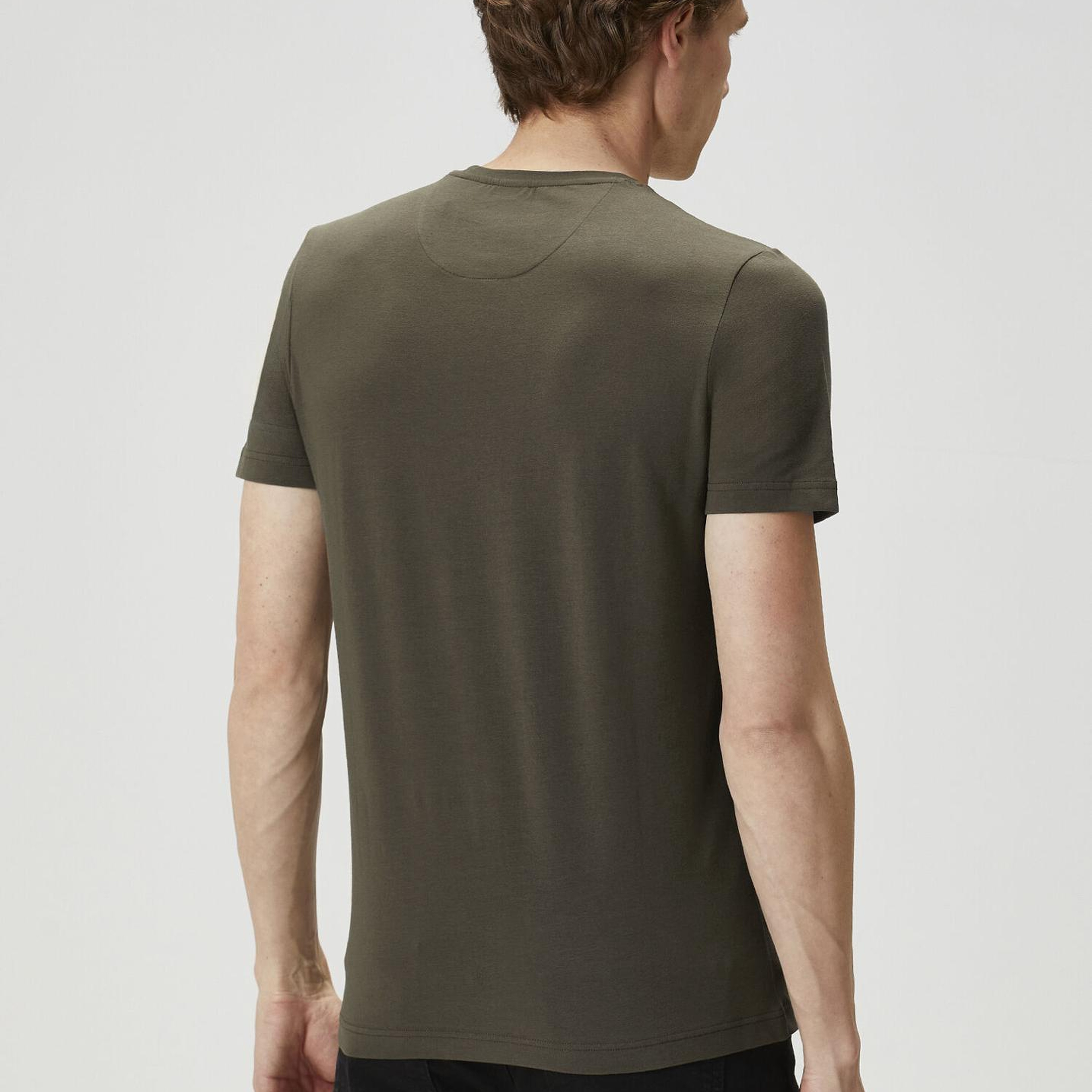 Beymen Club Erkek Regular Fit Haki T-shirt