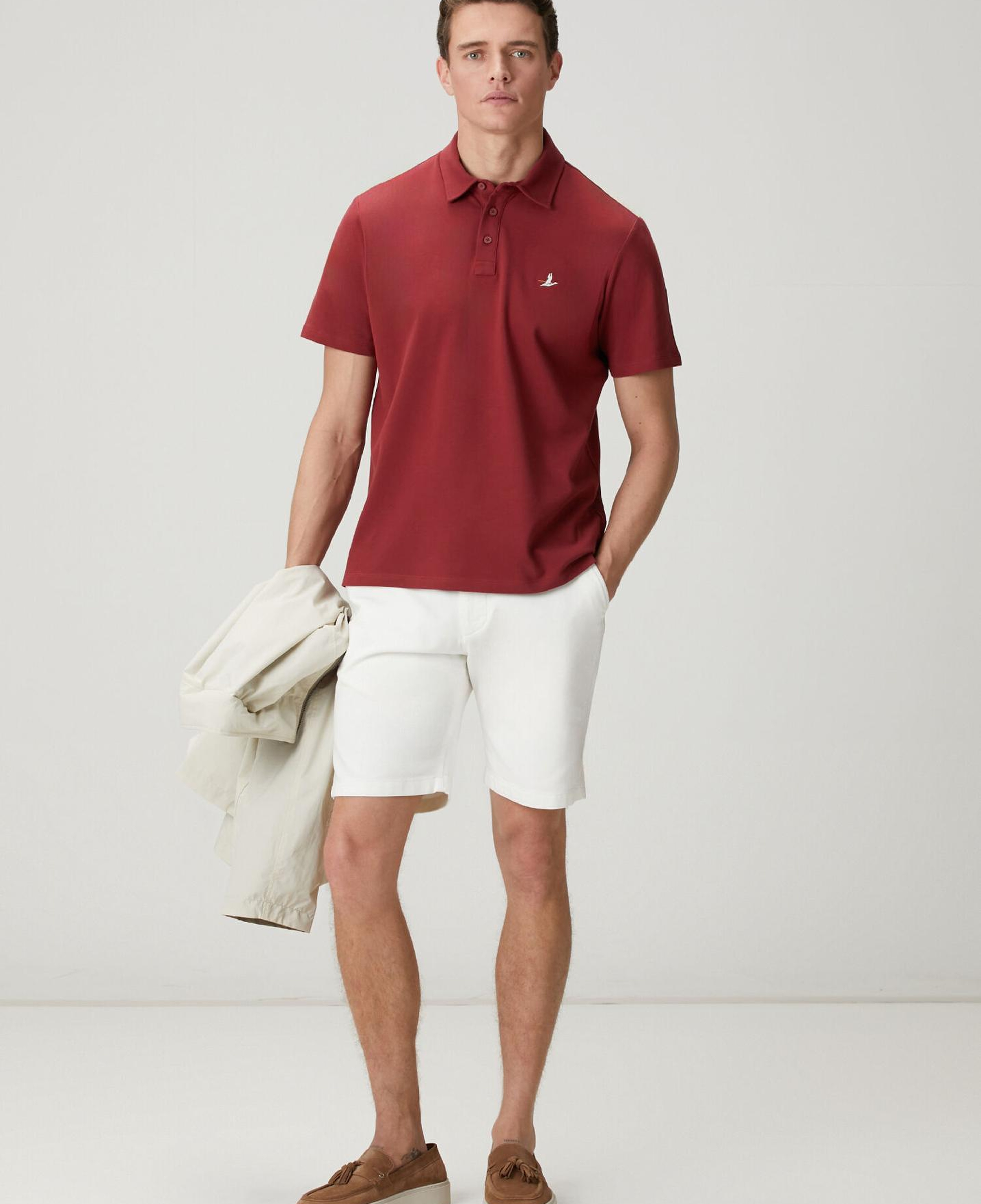 Beymen Club Erkek Comfort Fit Bordo Polo Yaka T-shirt