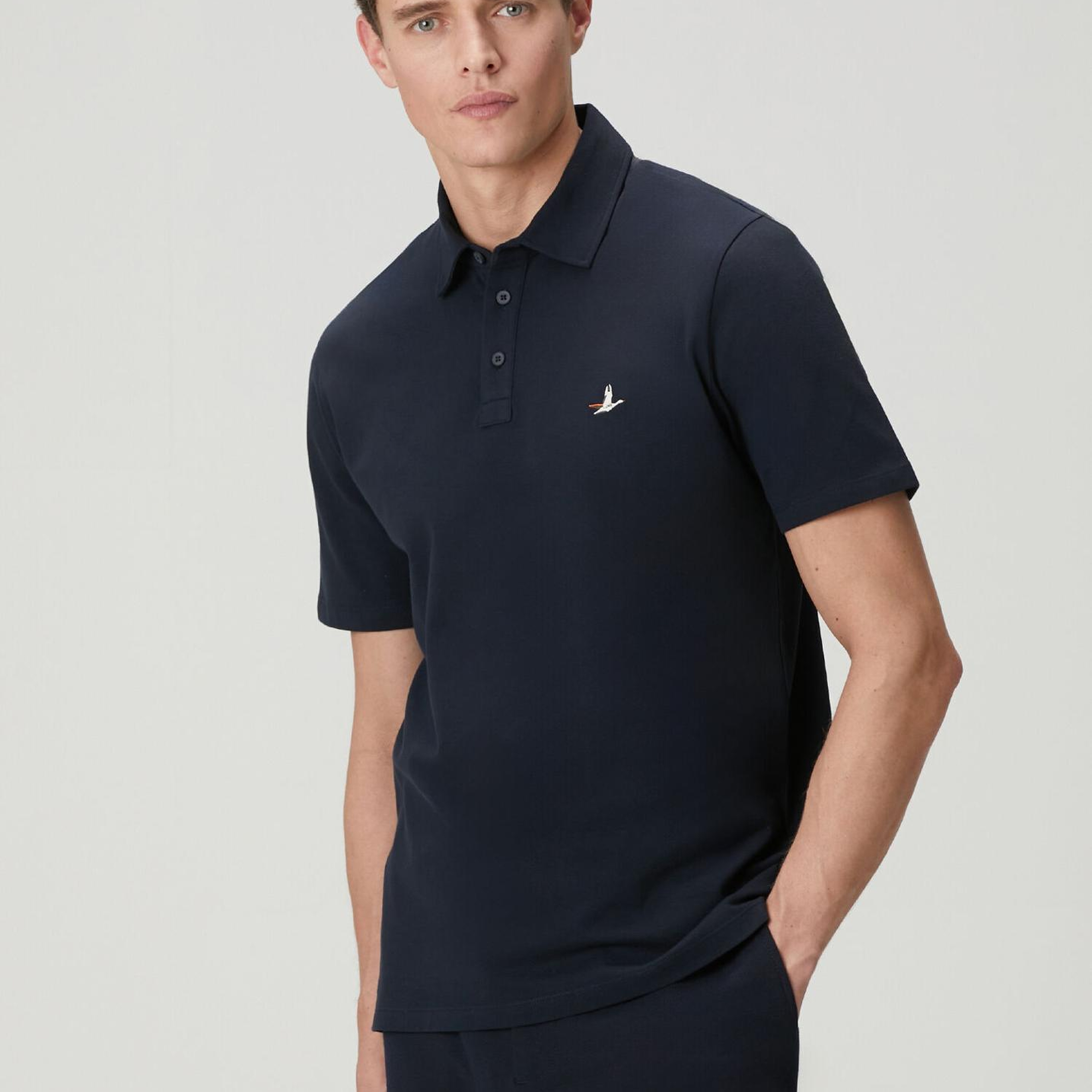 Beymen Club Erkek Comfort Fit Lacivert Polo Yaka T-shirt