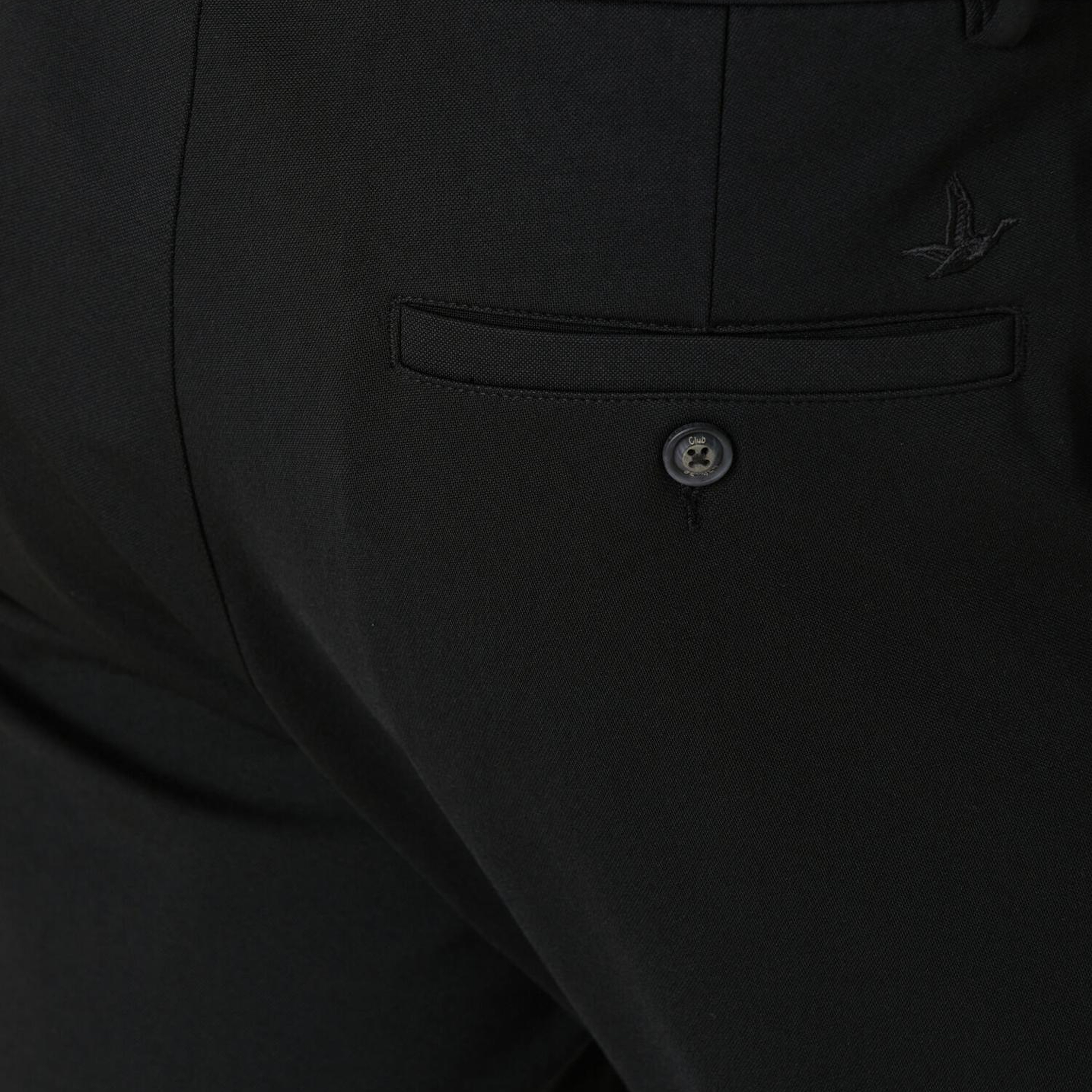 Beymen Club Erkek Siyah Beli Kordonlu Chino Pantolon