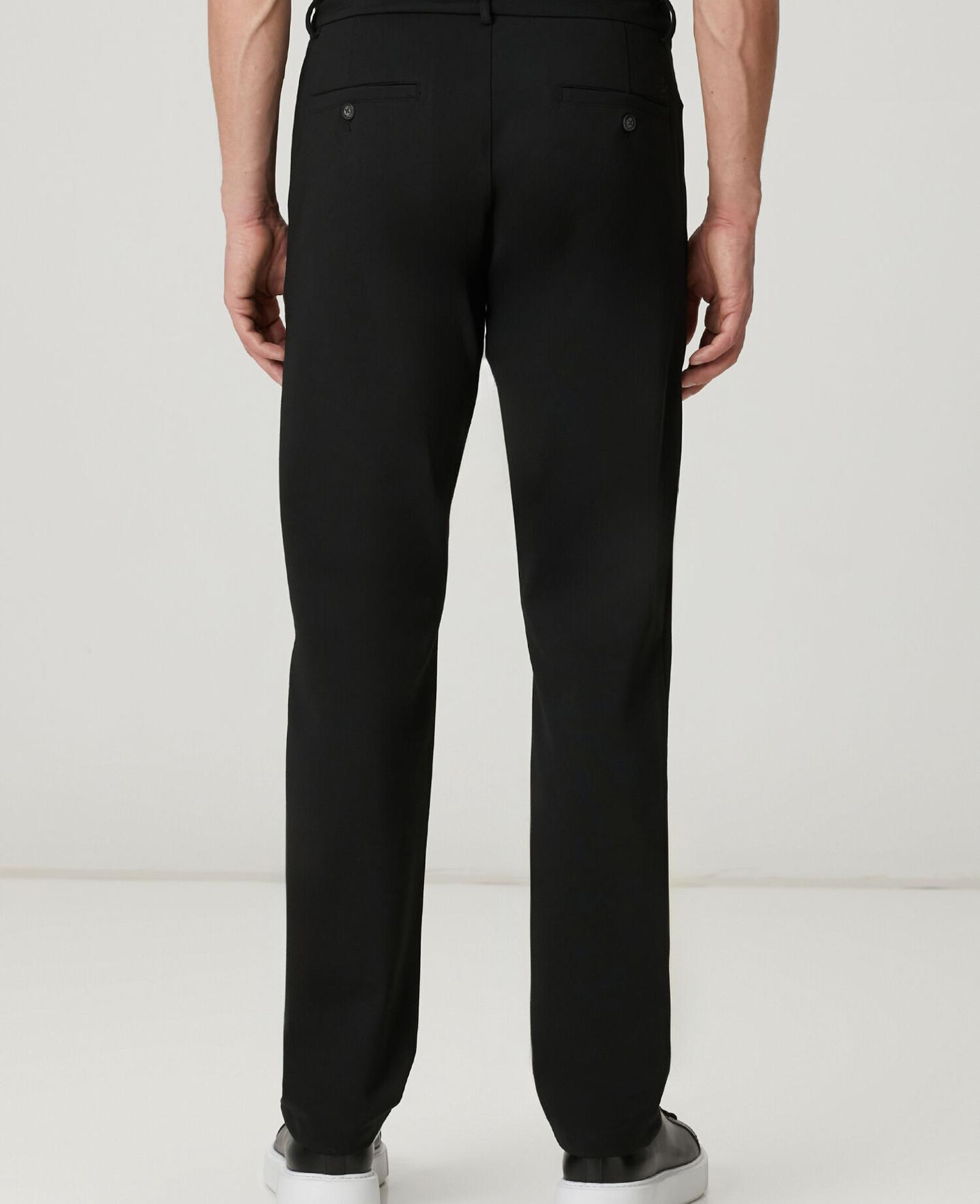 Beymen Club Erkek Siyah Beli Kordonlu Chino Pantolon