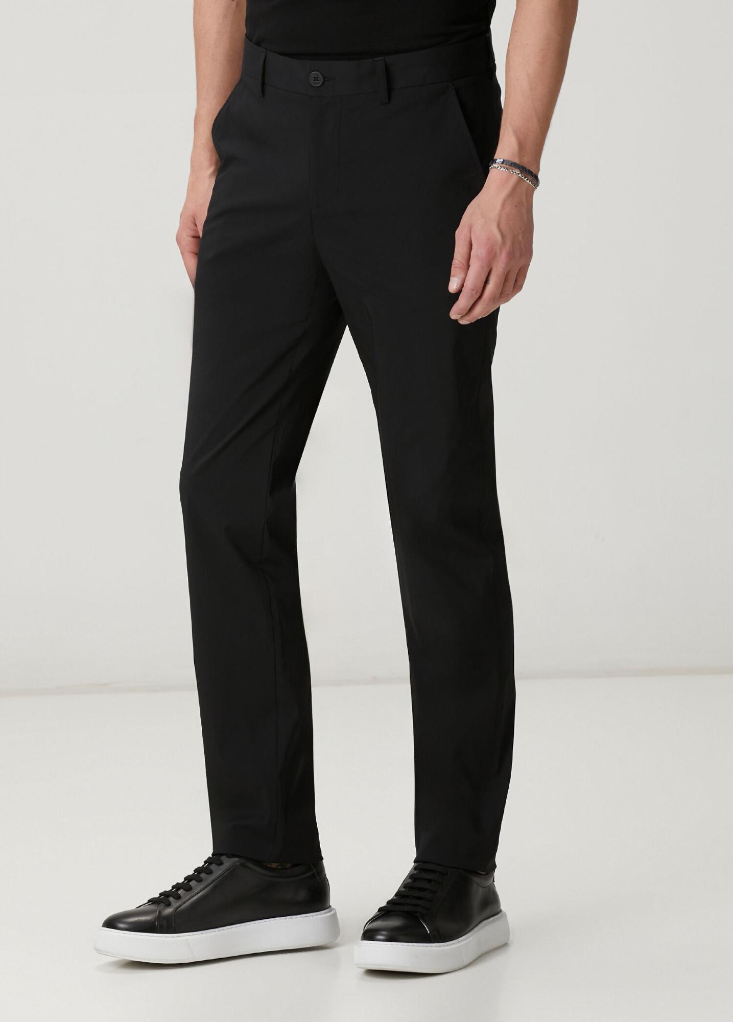 Beymen Club Erkek Siyah Teknik Chino Pantolon