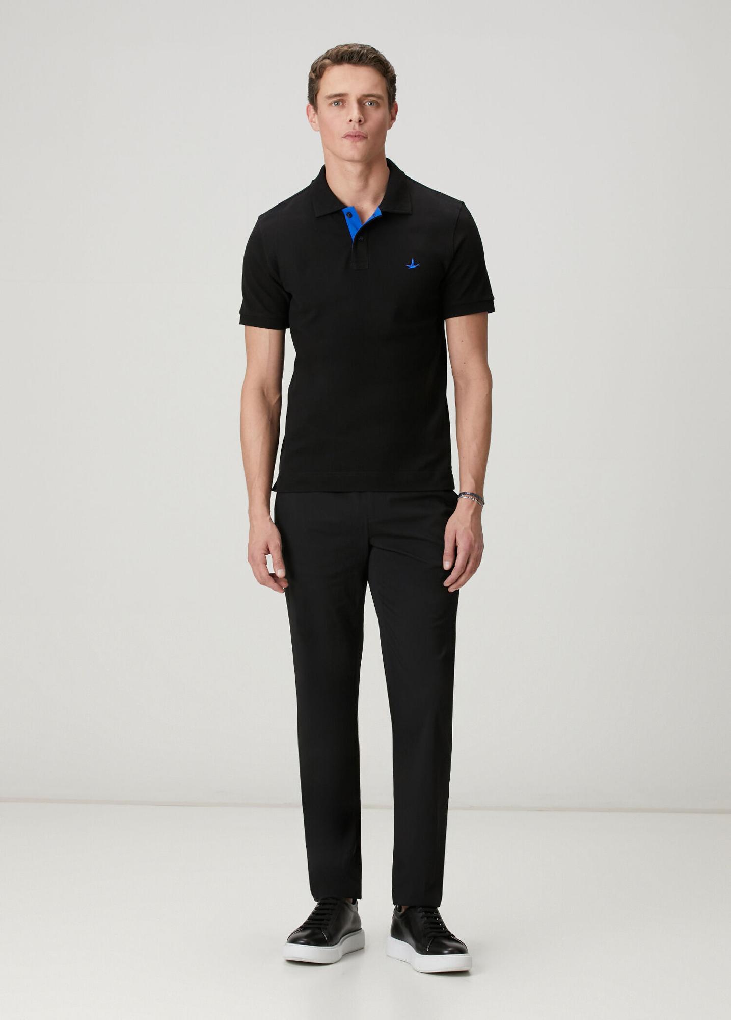Beymen Club Erkek Siyah Teknik Chino Pantolon