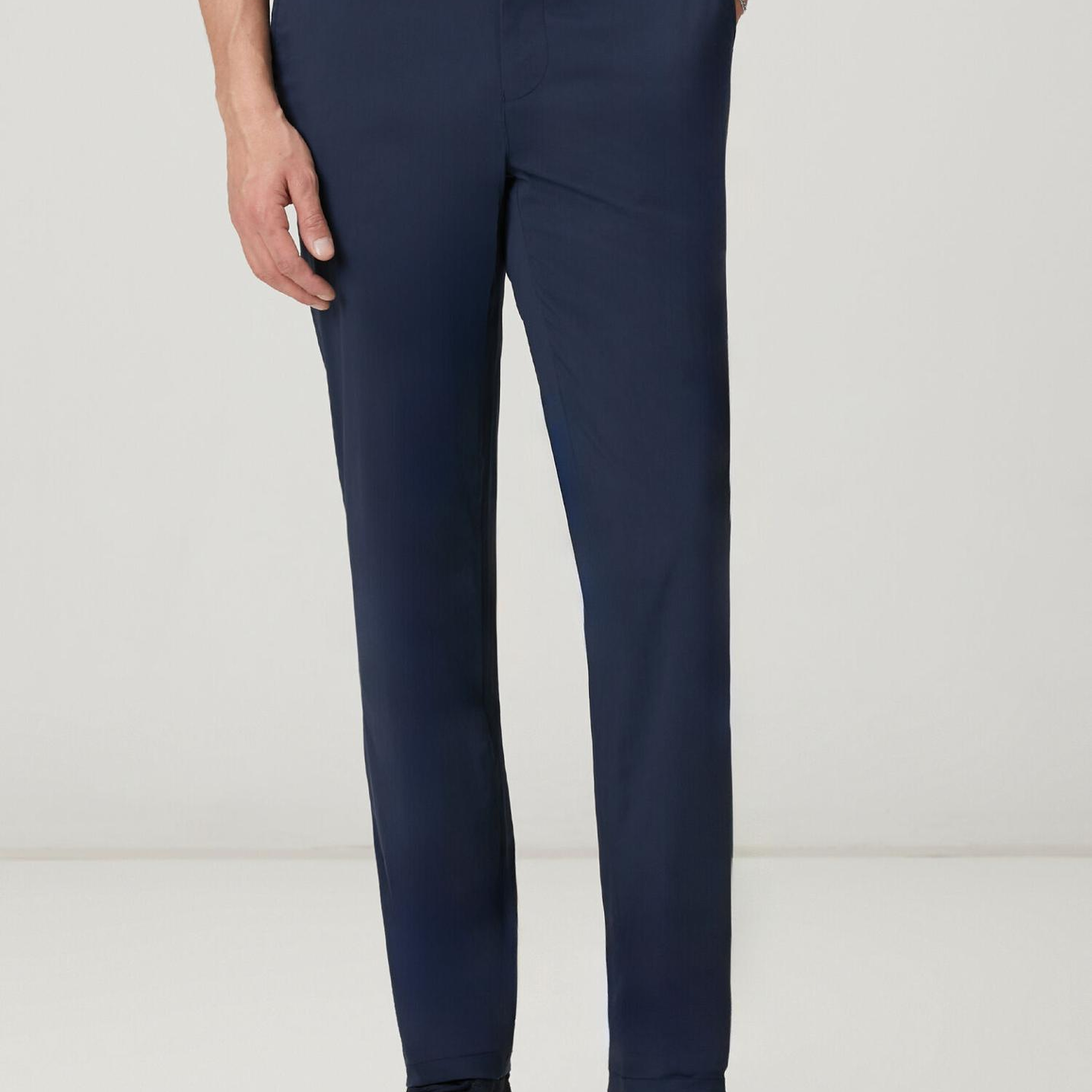 Beymen Club Erkek Lacivert Teknik Chino Pantolon