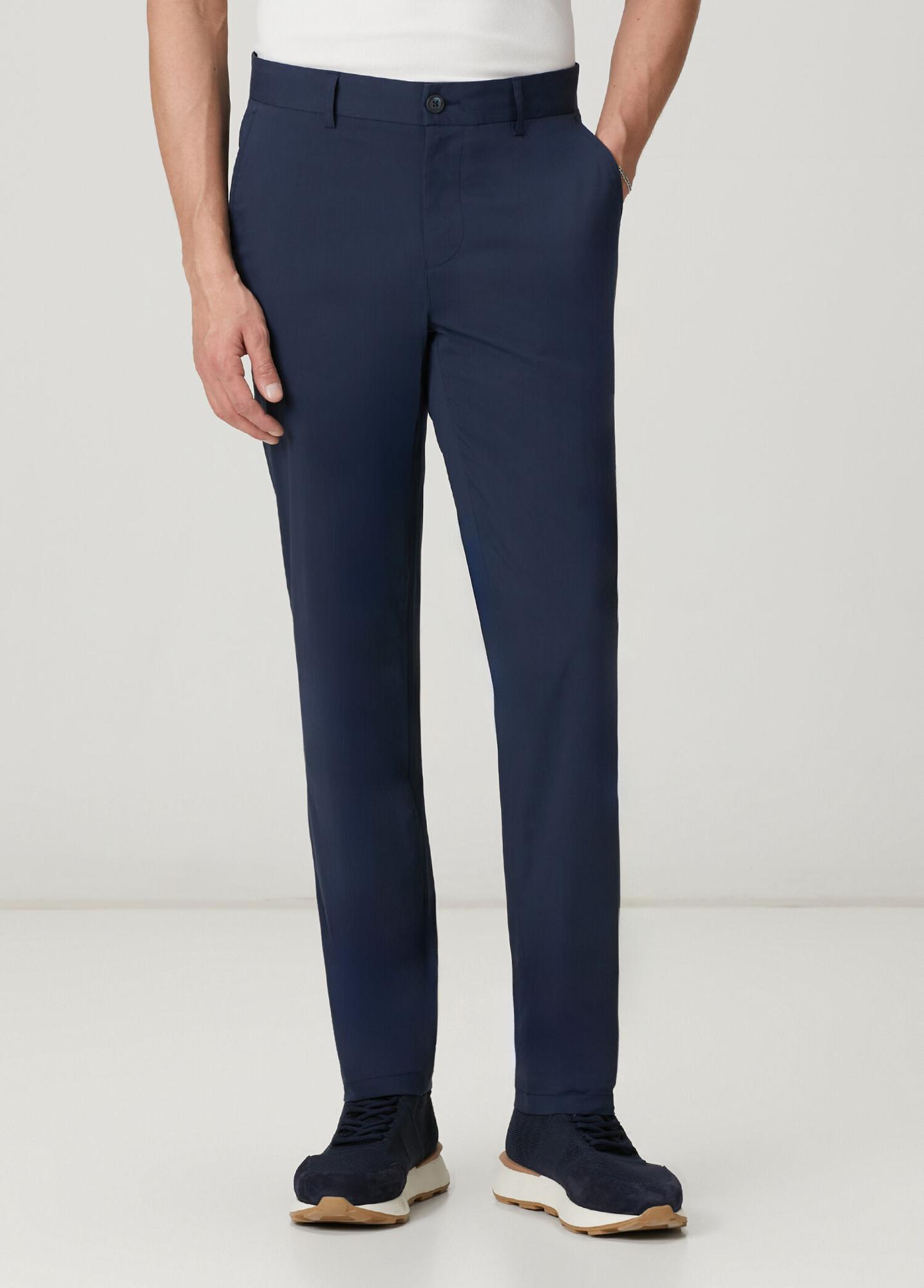 Beymen Club Erkek Lacivert Teknik Chino Pantolon