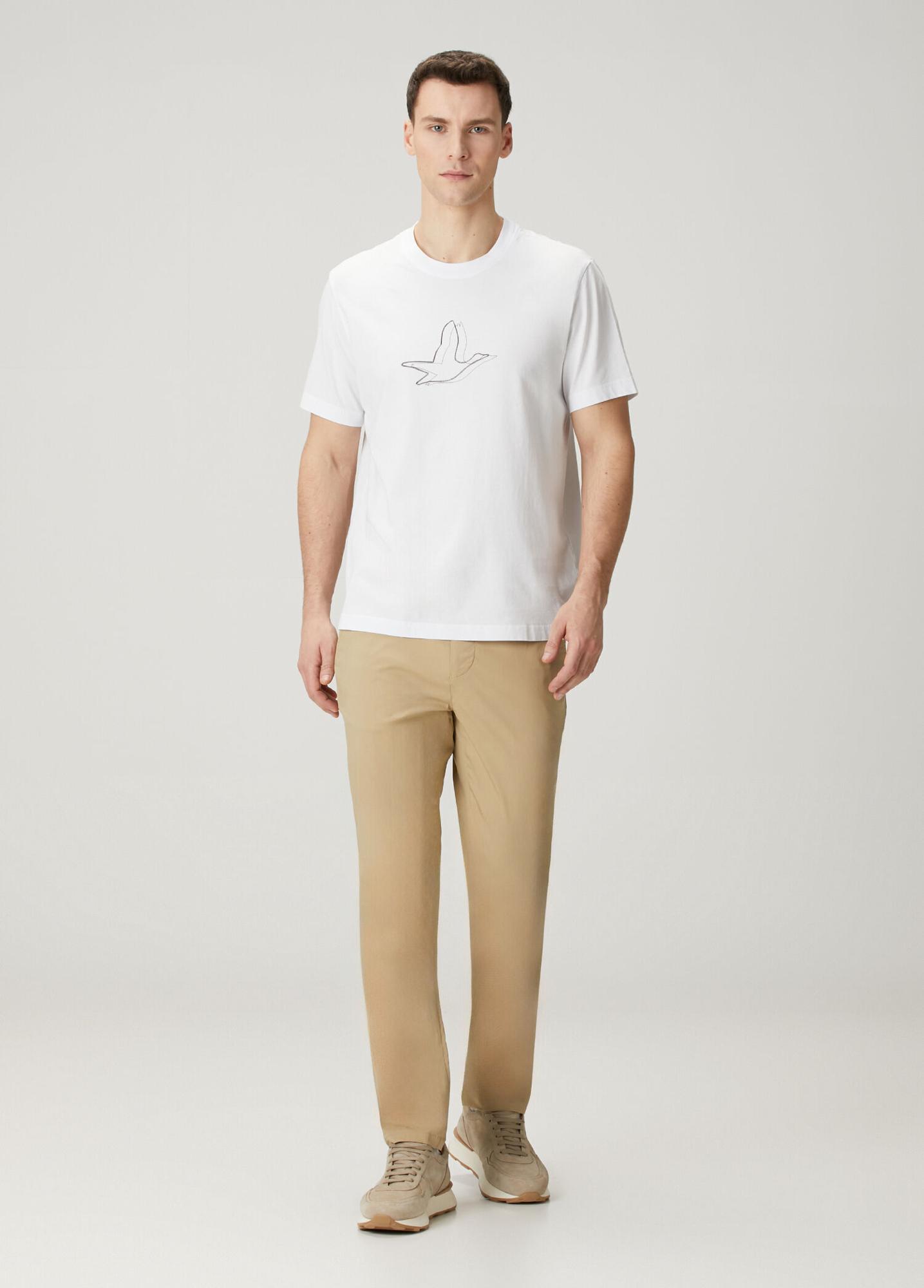 Beymen Club Erkek Bej Teknik Chino Pantolon