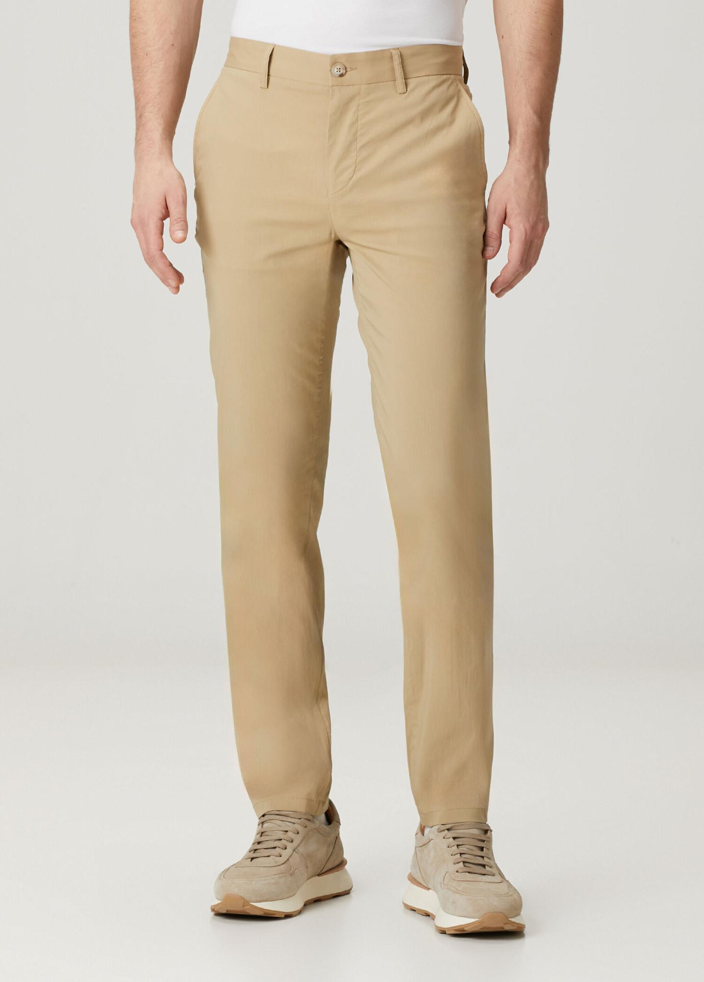 Beymen Club Erkek Bej Teknik Chino Pantolon