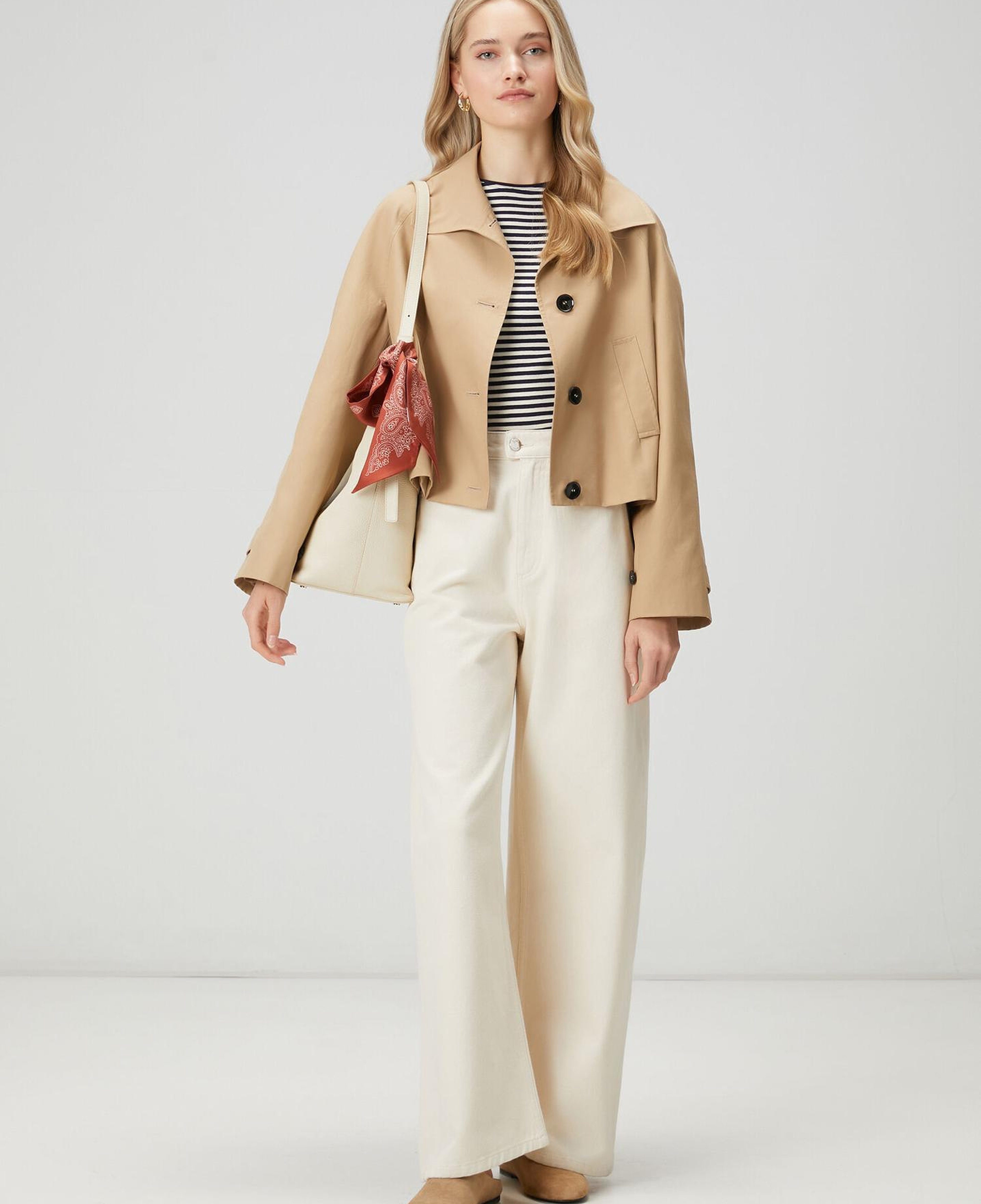 Beymen Club Kadın Bej Gabardin Mont