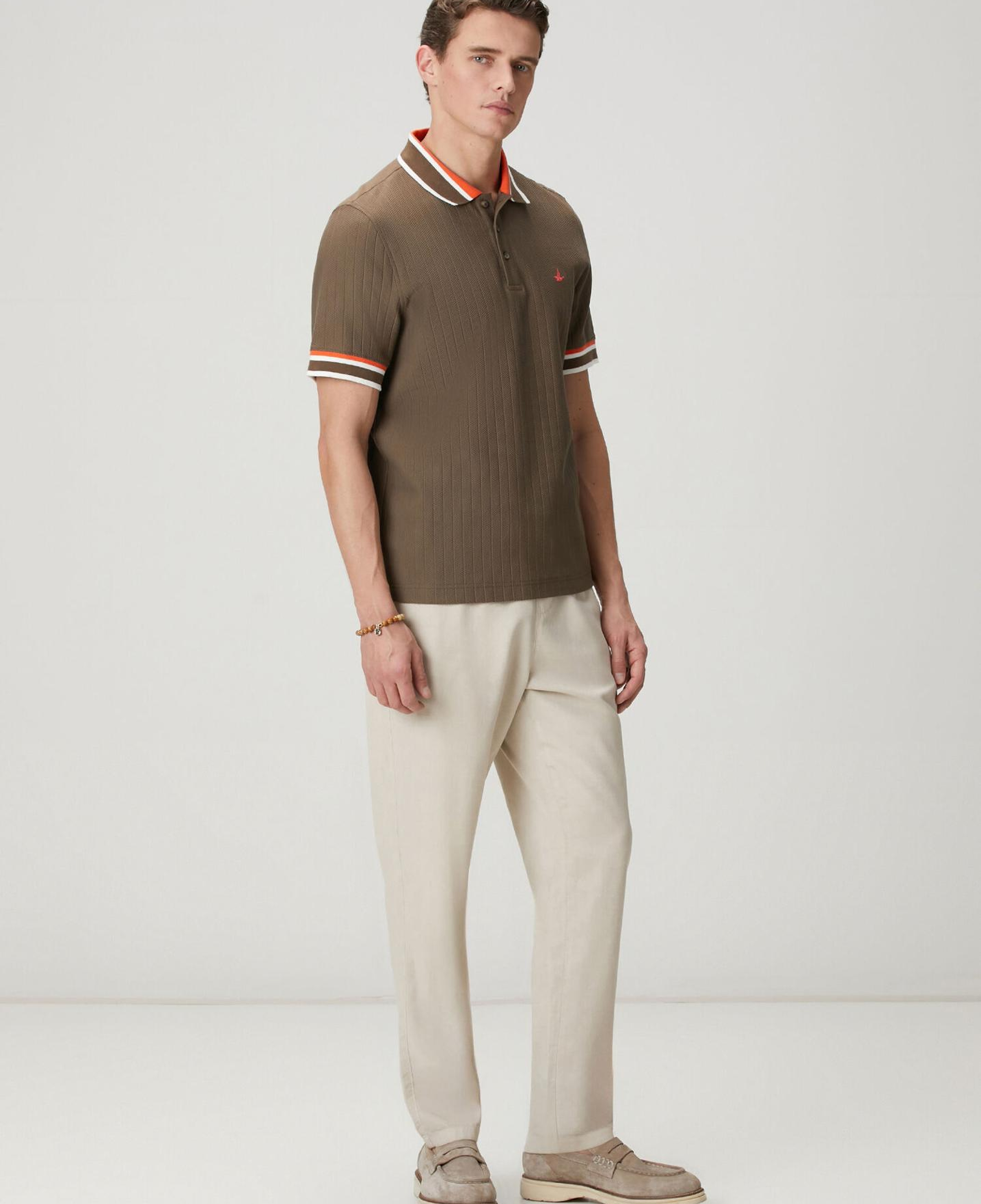Beymen Club Erkek Kahverengi Comfort Fit Polo T-shirt