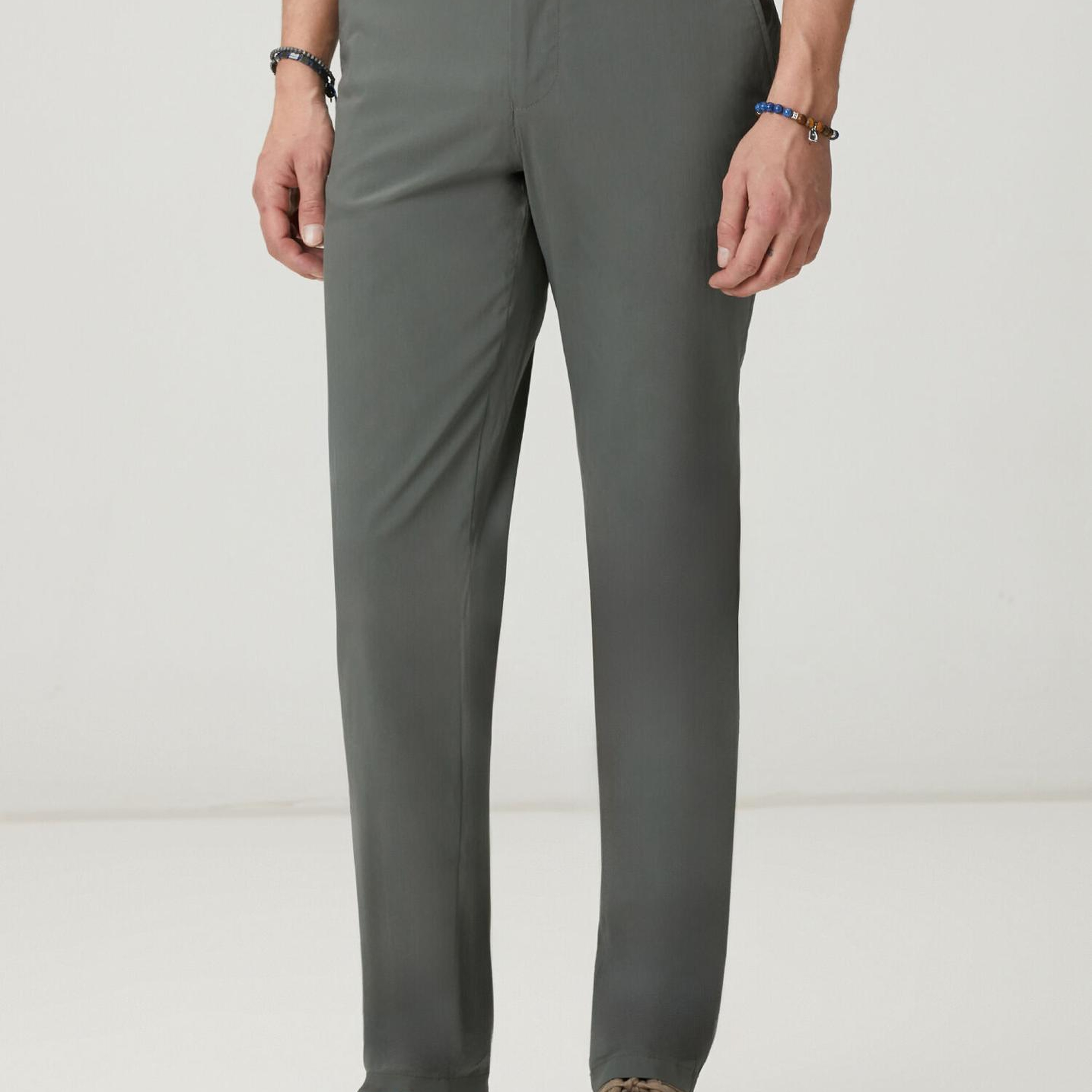 Beymen Club Erkek Haki Teknik Chino Pantolon