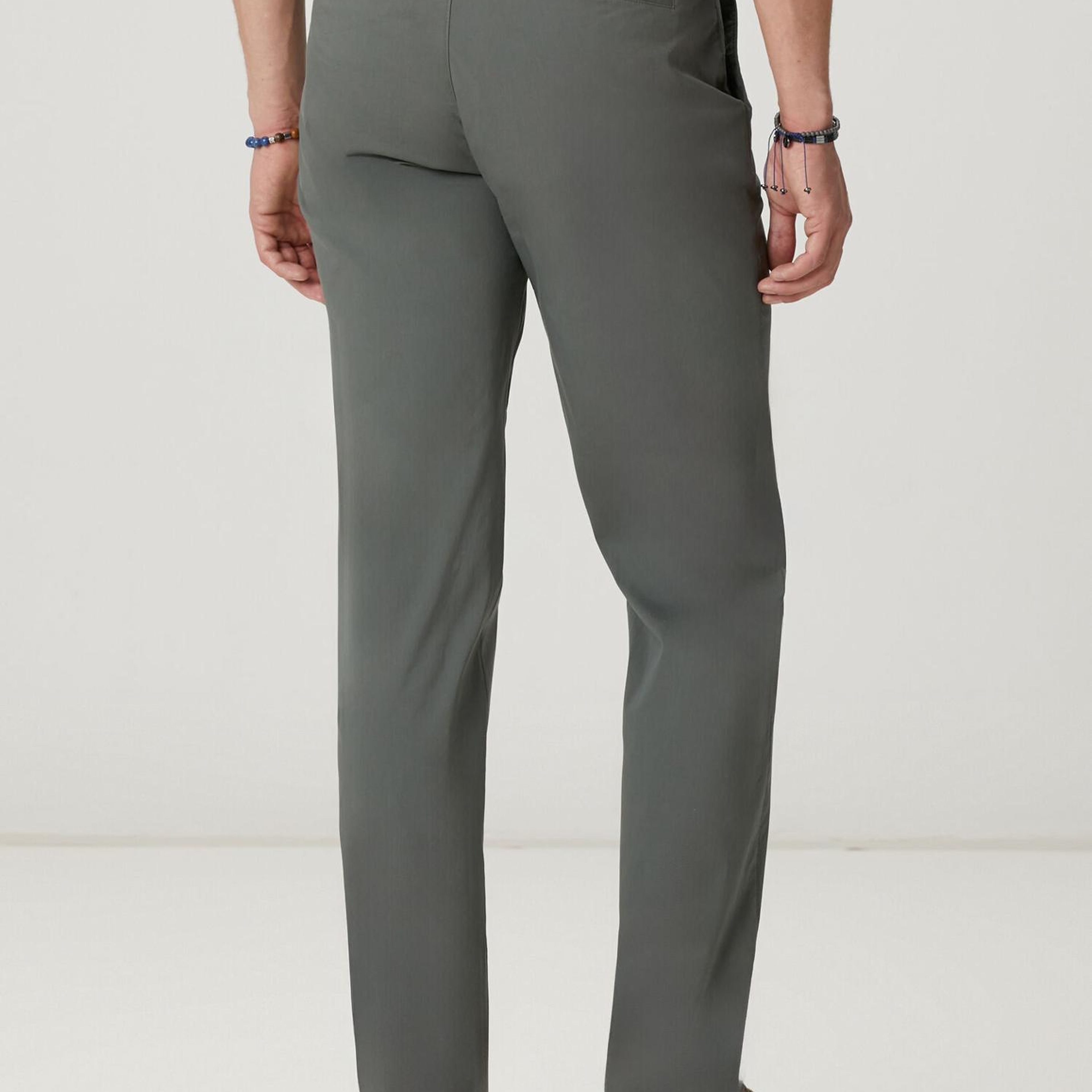 Beymen Club Erkek Haki Teknik Chino Pantolon