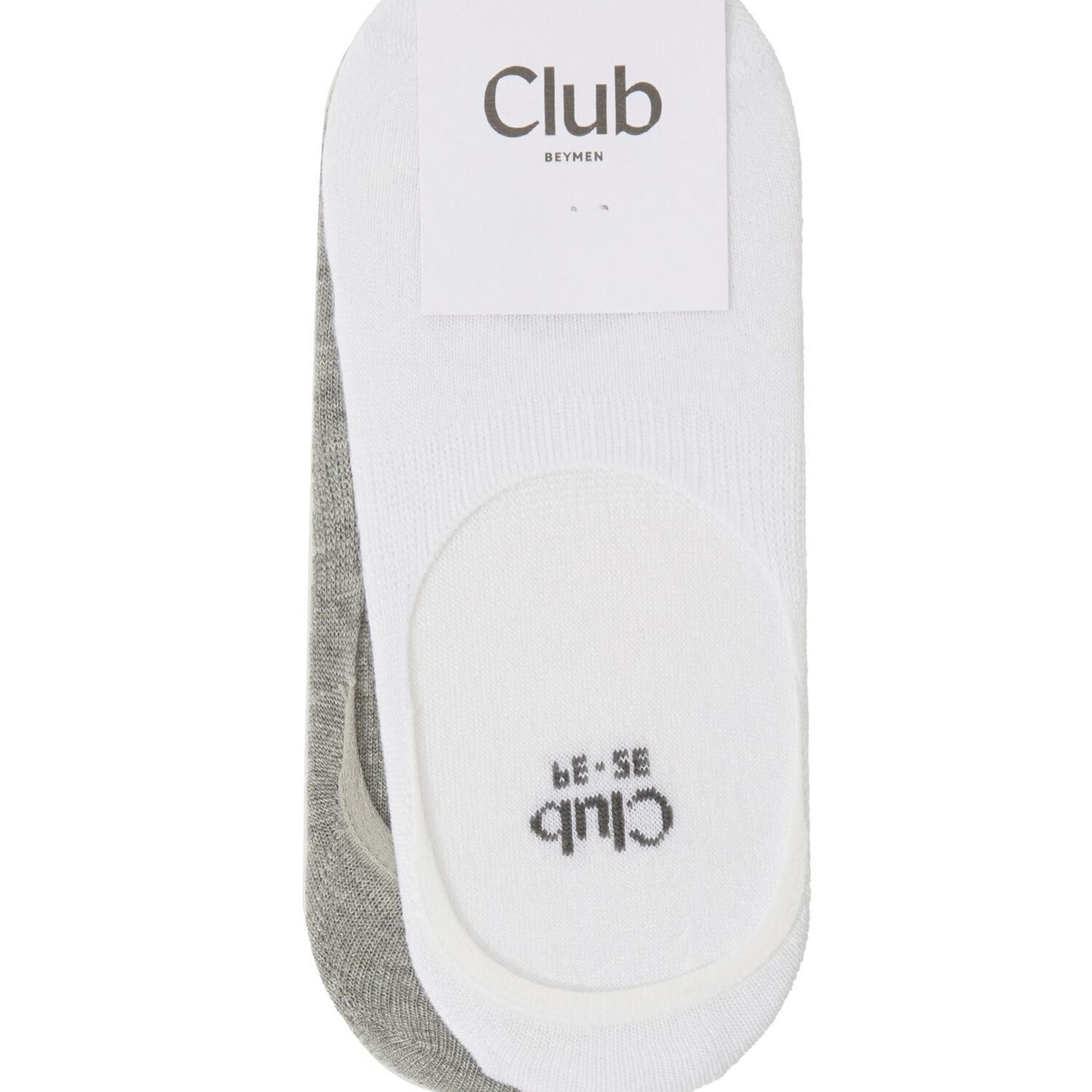 Beymen Club Kadın Beyaz Gri Bambu Çorap Seti