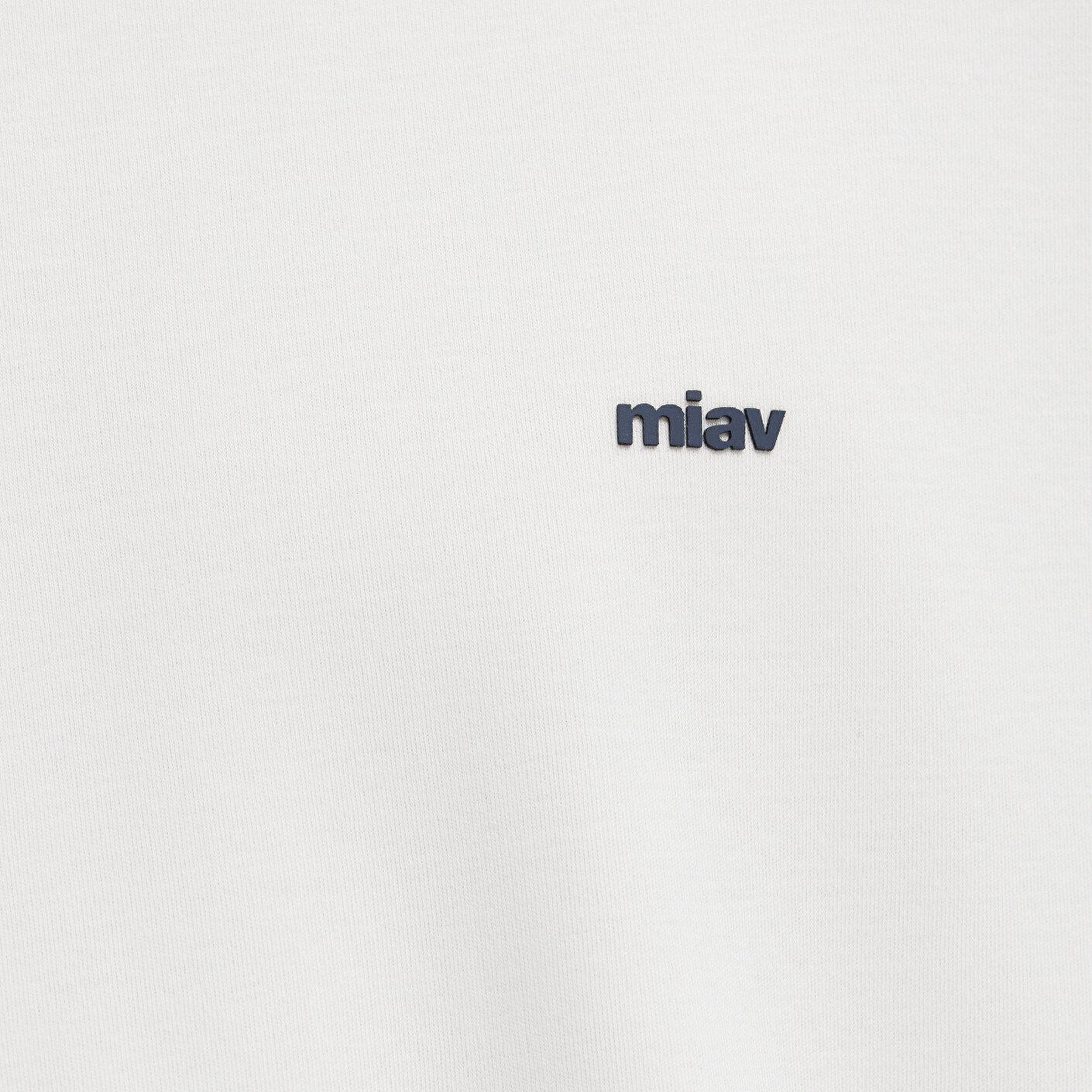 Mavi Miav Baskılı Ekru Tişört Loose Fit / Bol Rahat Kesim 0613568-70057