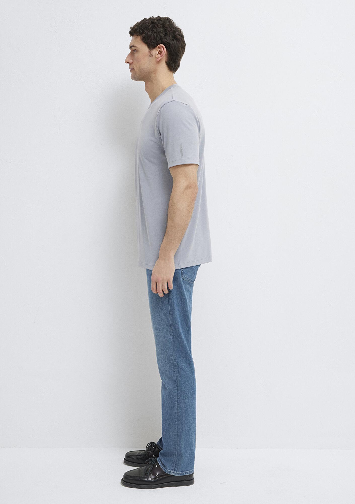 Mavi Soft-Premium Gri Tişört Regular Fit / Normal Kesim 0613469-86958